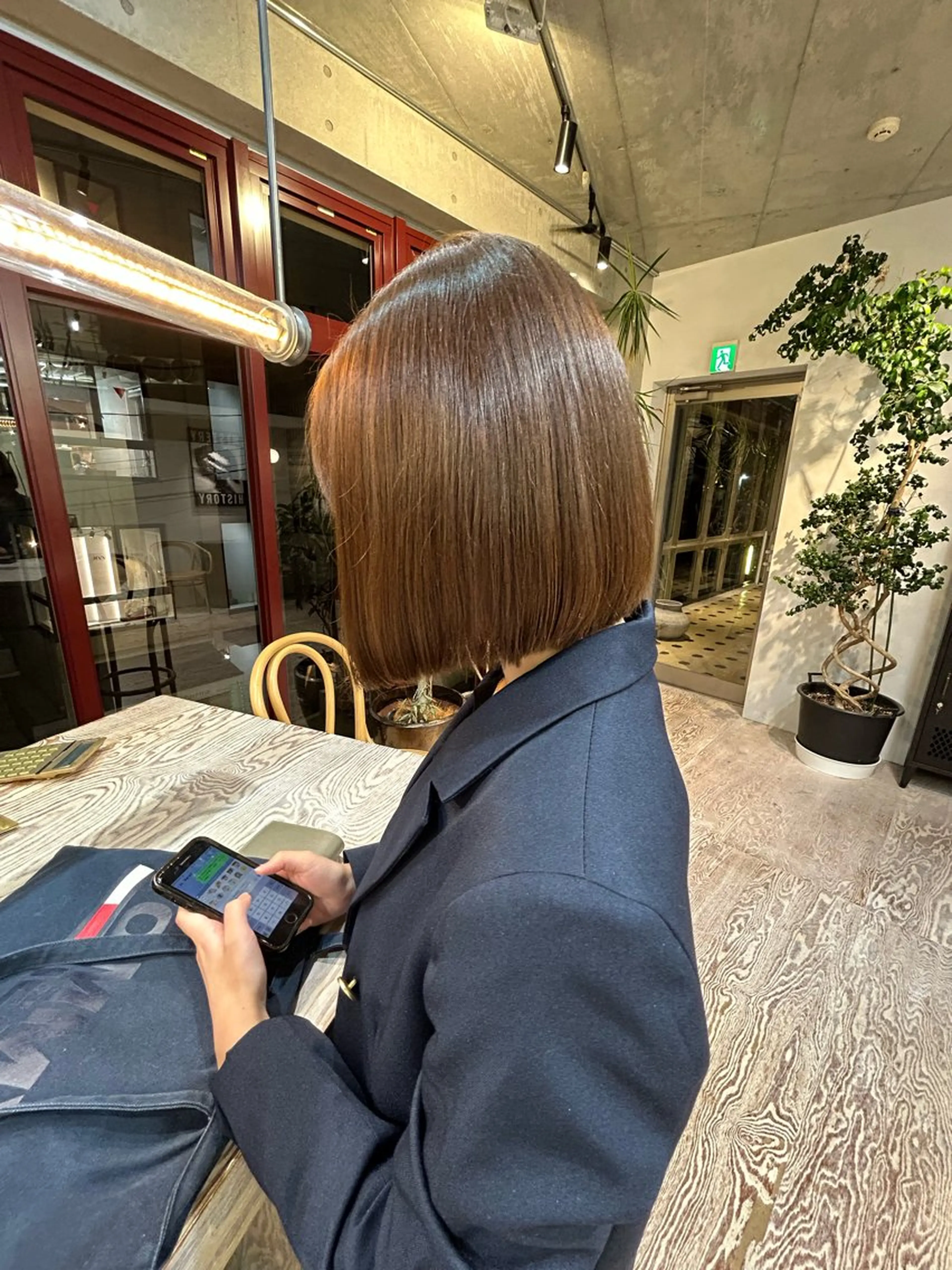 カラー RINA .のヘアスタイル