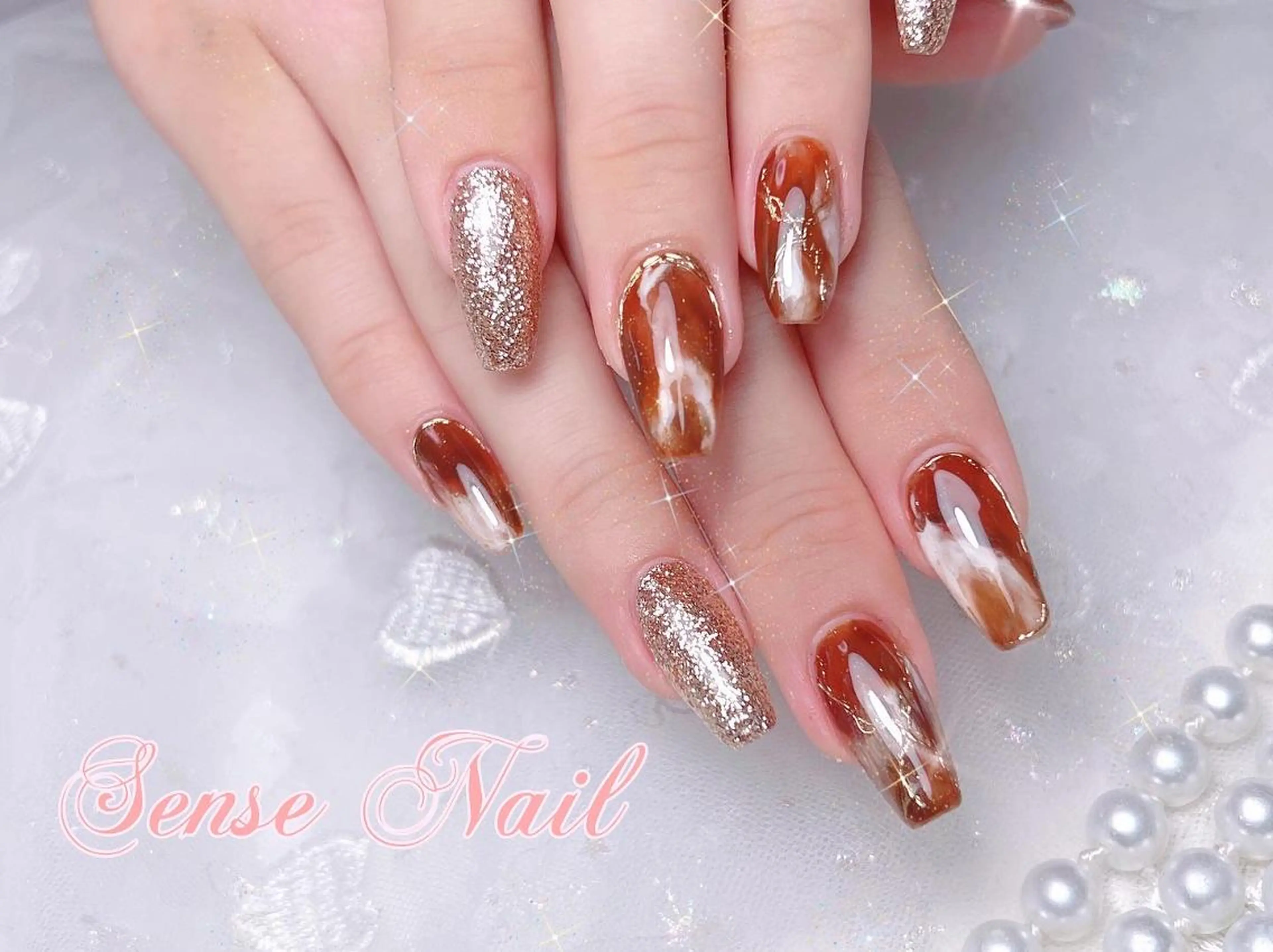 ネイル ハンドネイル 🎀Sense Nail新宿店🎀のネイルデザイン