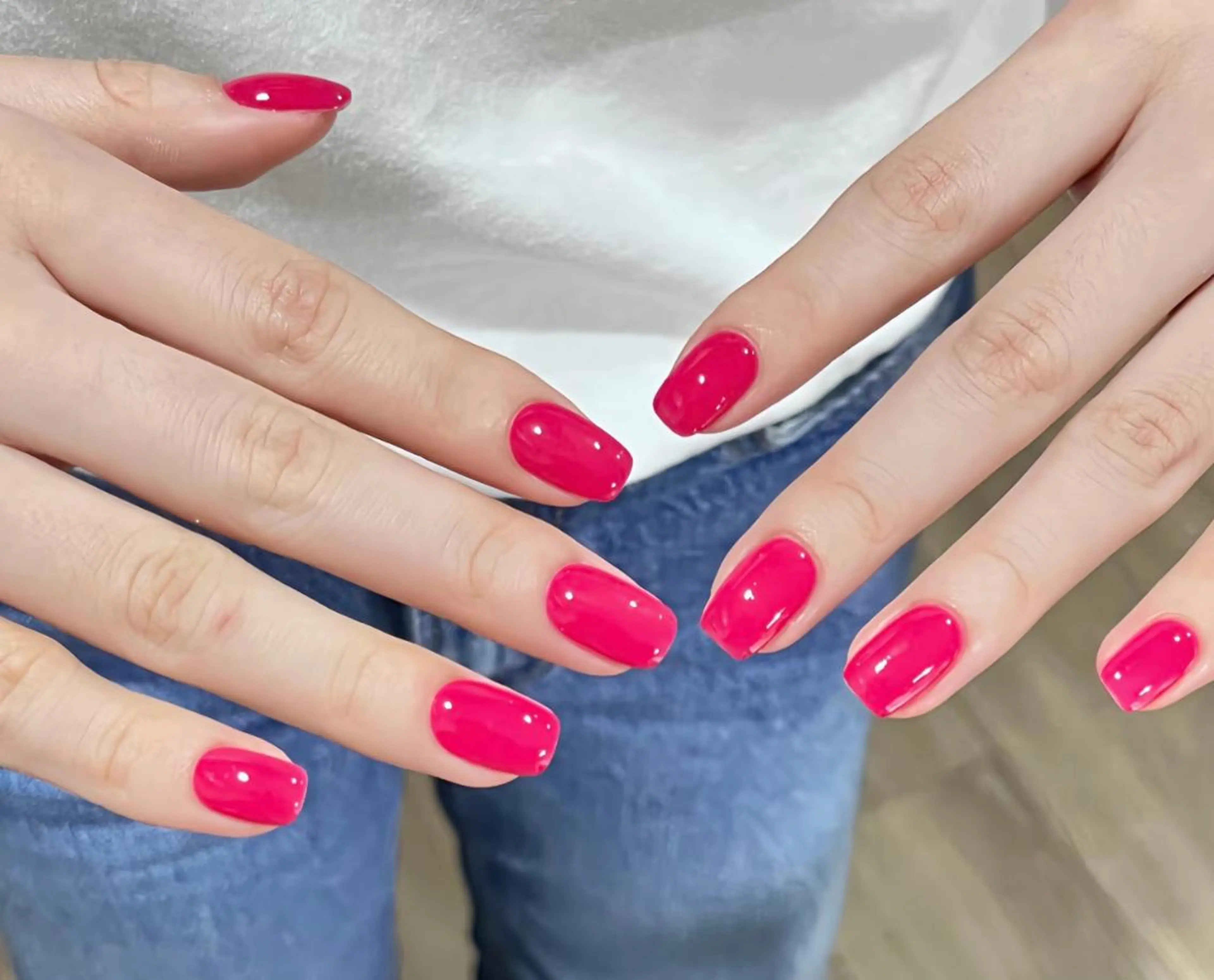 ネイル ハンドネイル By moonネイル 🌷ワンホン/韓国風のネイルデザイン