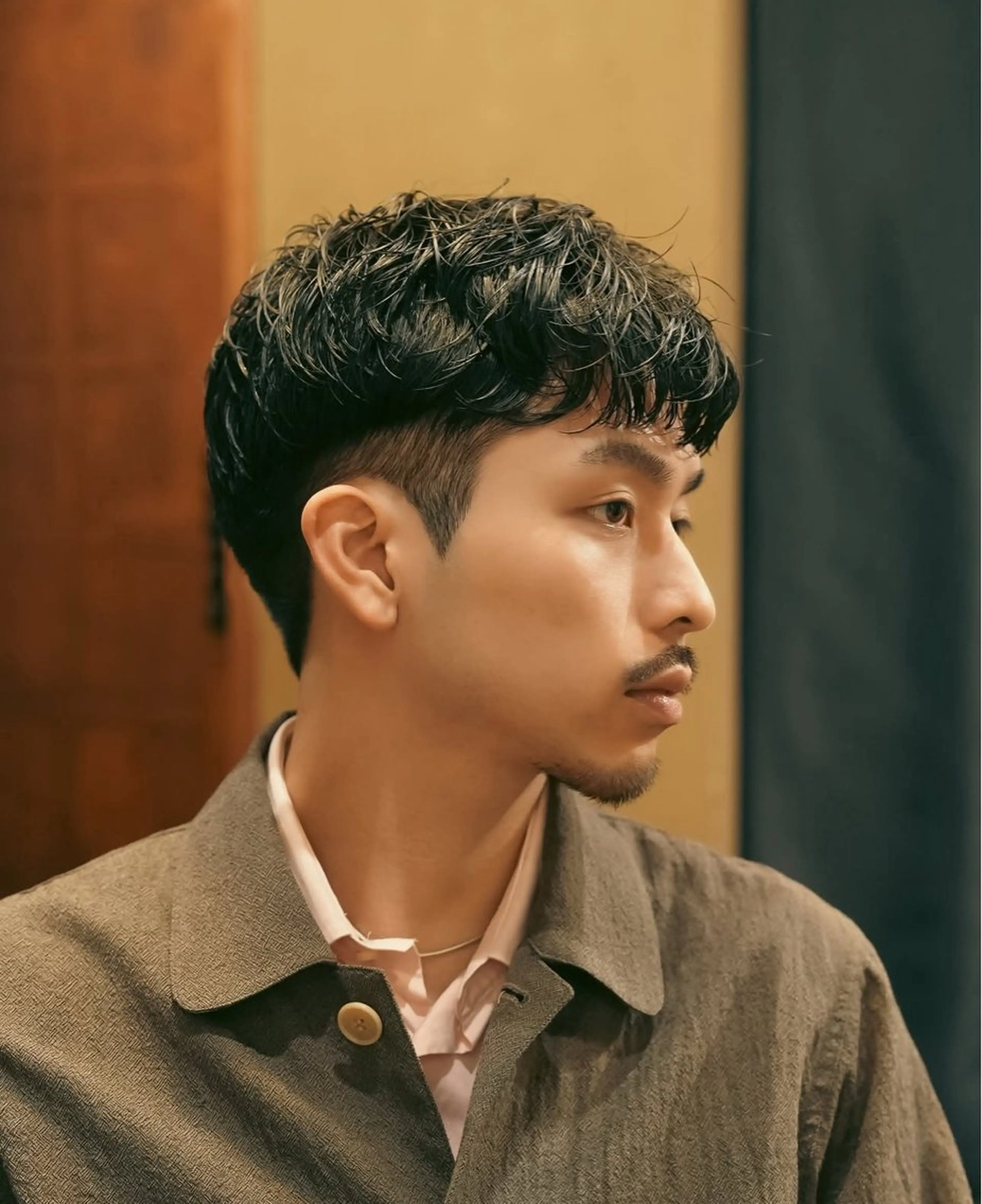 ショート パーマ メンズ メンズカット✂️ パーマ🌀 サトエリのヘアスタイル