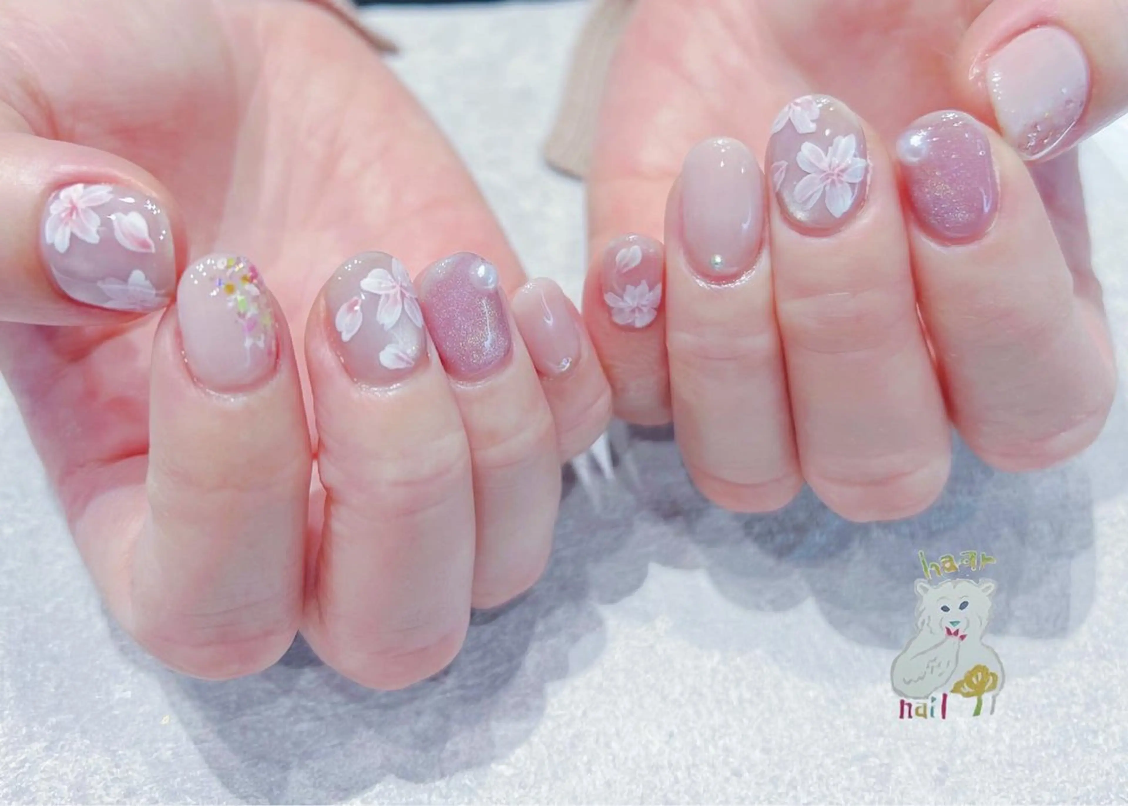 ネイル ハンドネイル 深田 加代のネイルデザイン