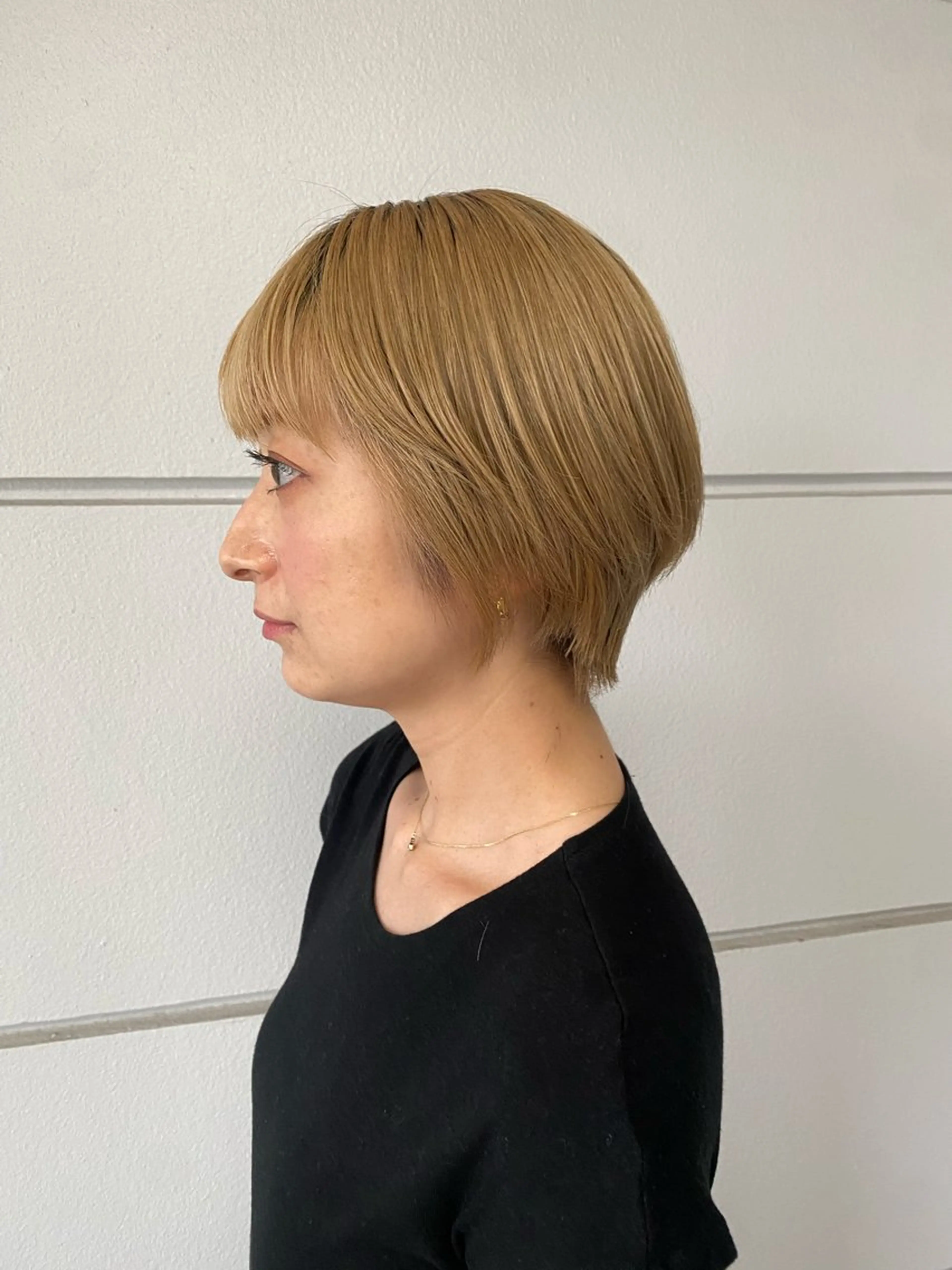 ショート カラー ショートヘア 小顔カット 髪質改善特化🥣🫧 天神美容室のヘアスタイル