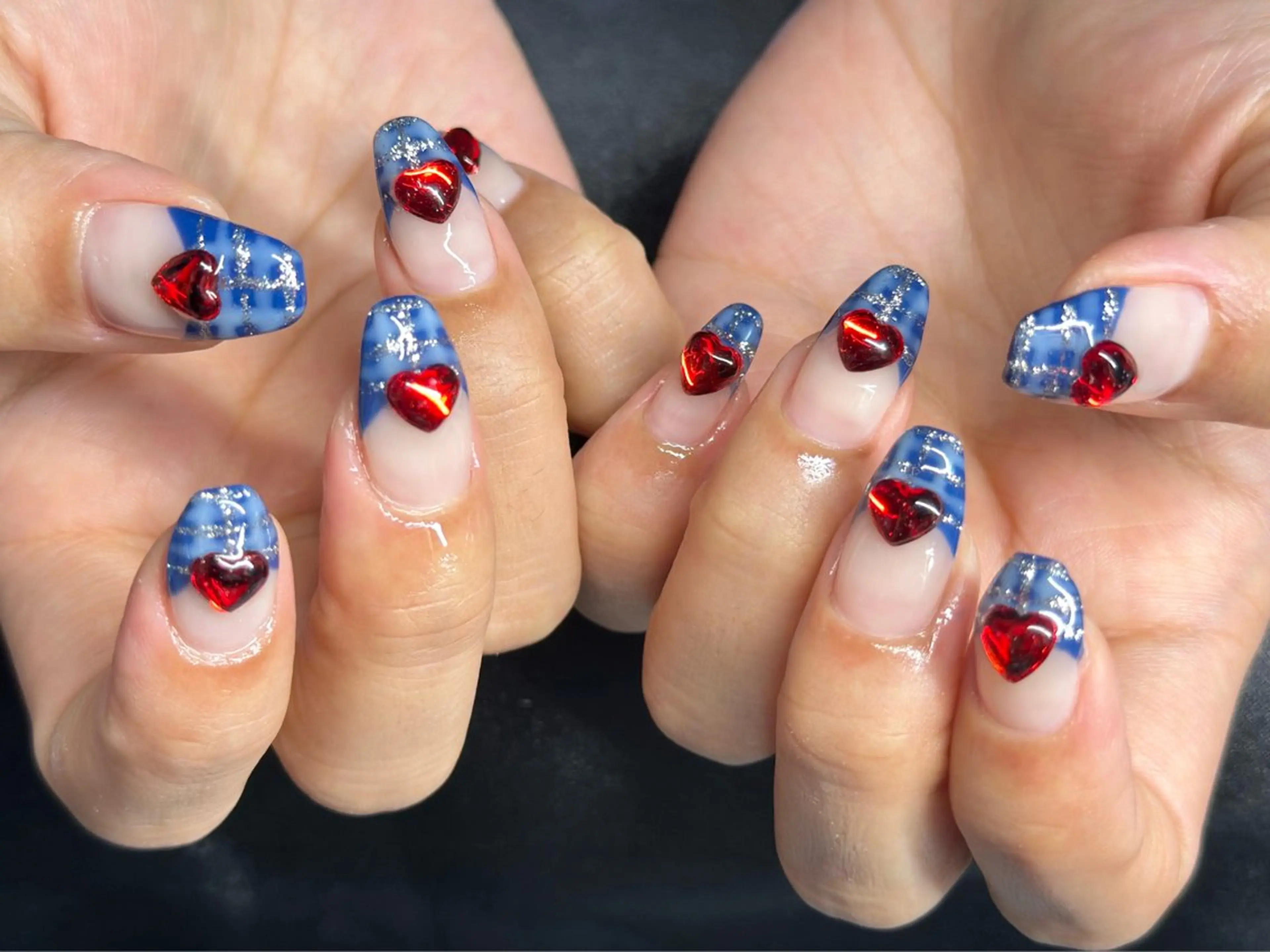 ネイル Nail_ SkyBlue_Jのネイルデザイン