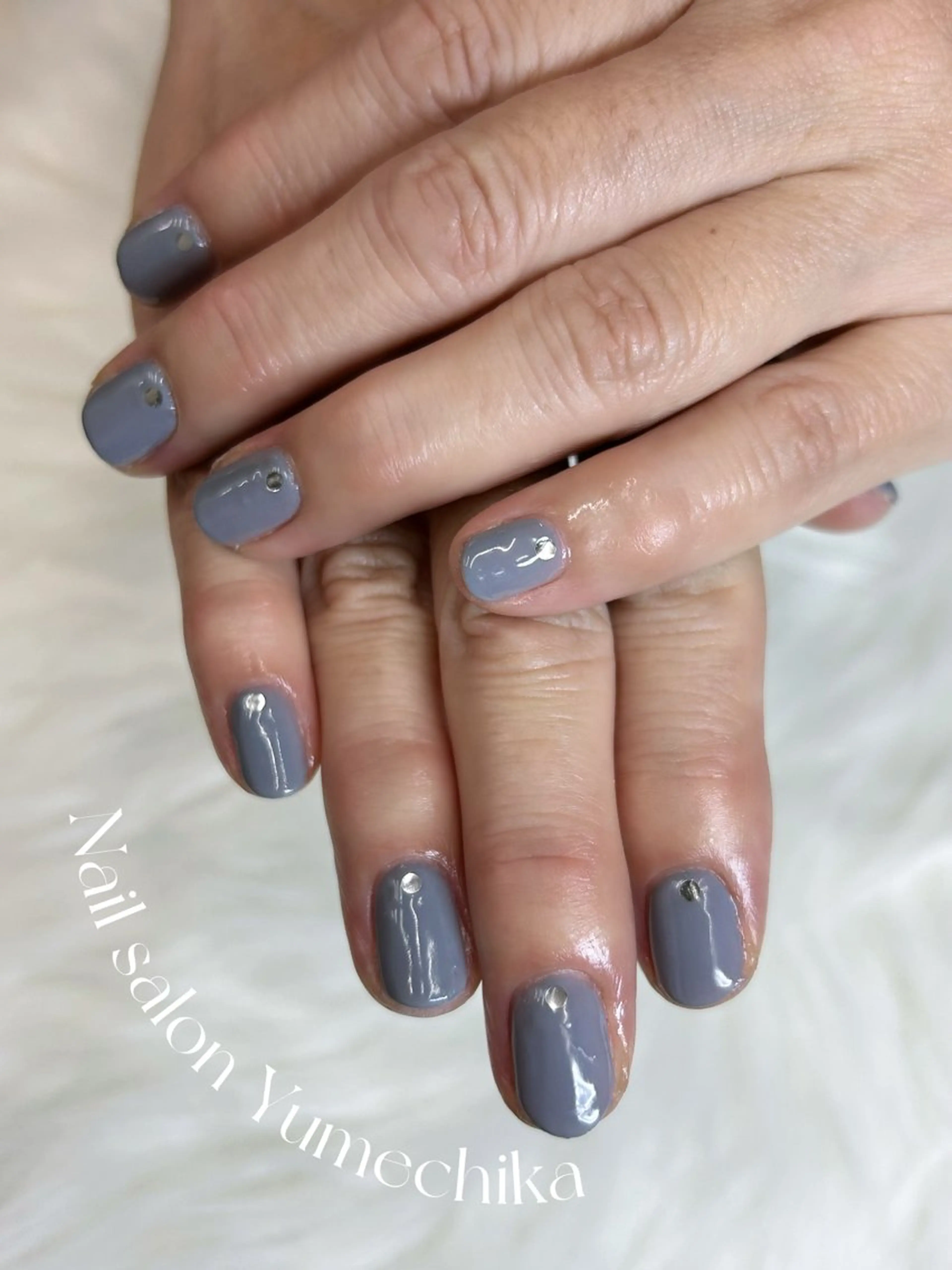 ネイル ホログラムネイル ワンカラーネイル Nail salon Yumechikaのネイルデザイン