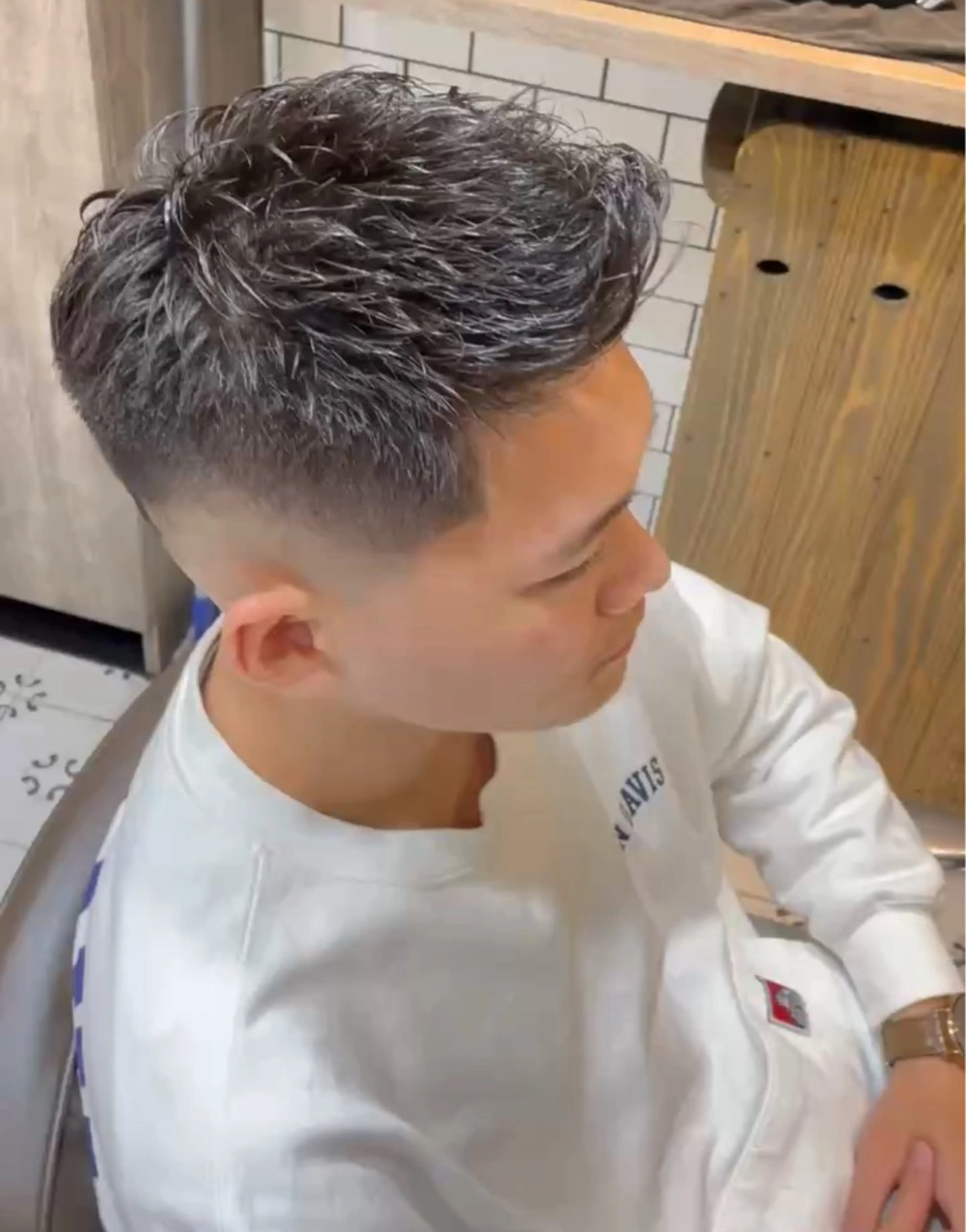 メンズ 大山慧也/フェード/ 無料期間残りわずかのヘアスタイル