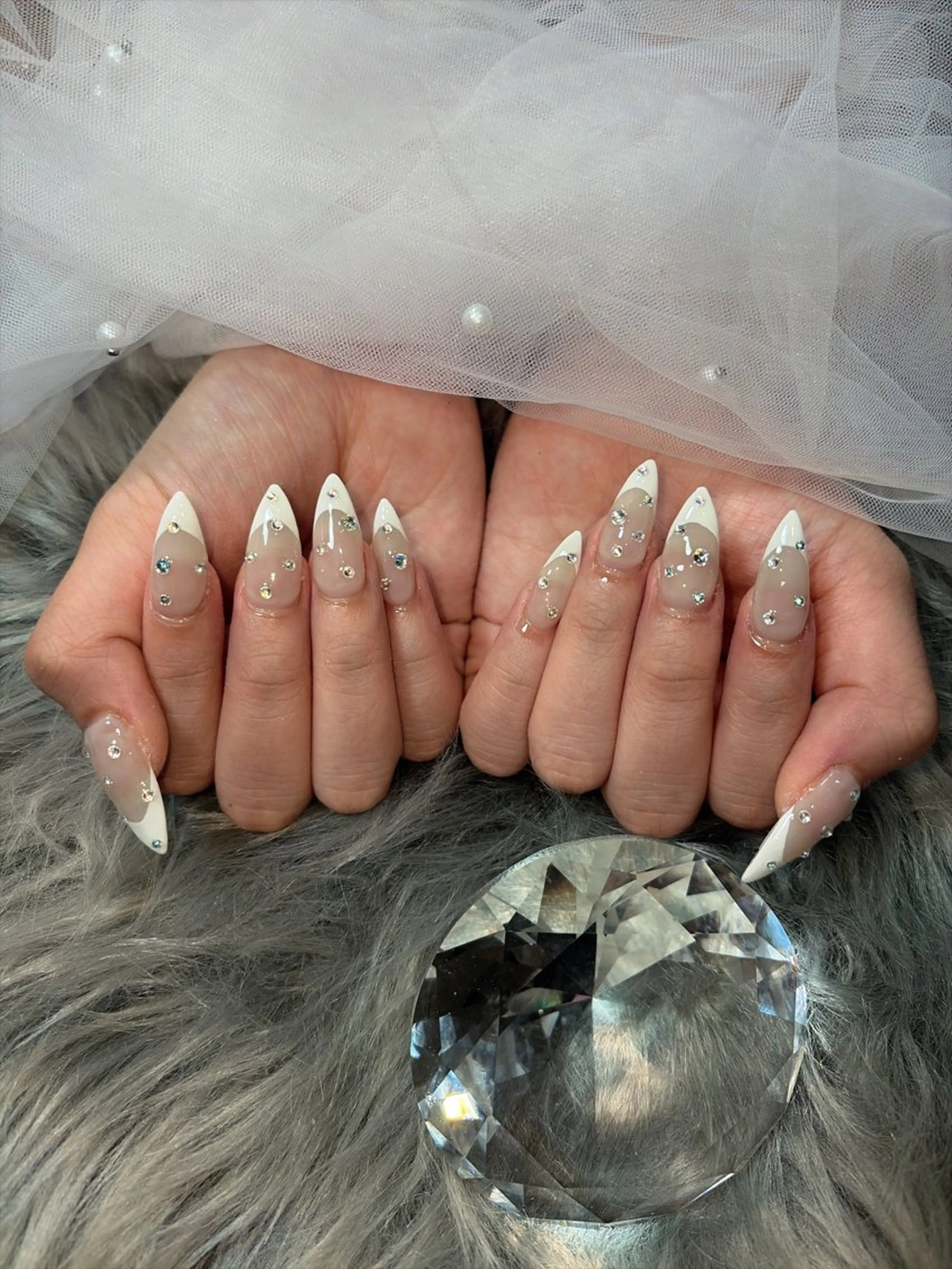ロング ハンドネイル milinail 莉奈のネイルデザイン