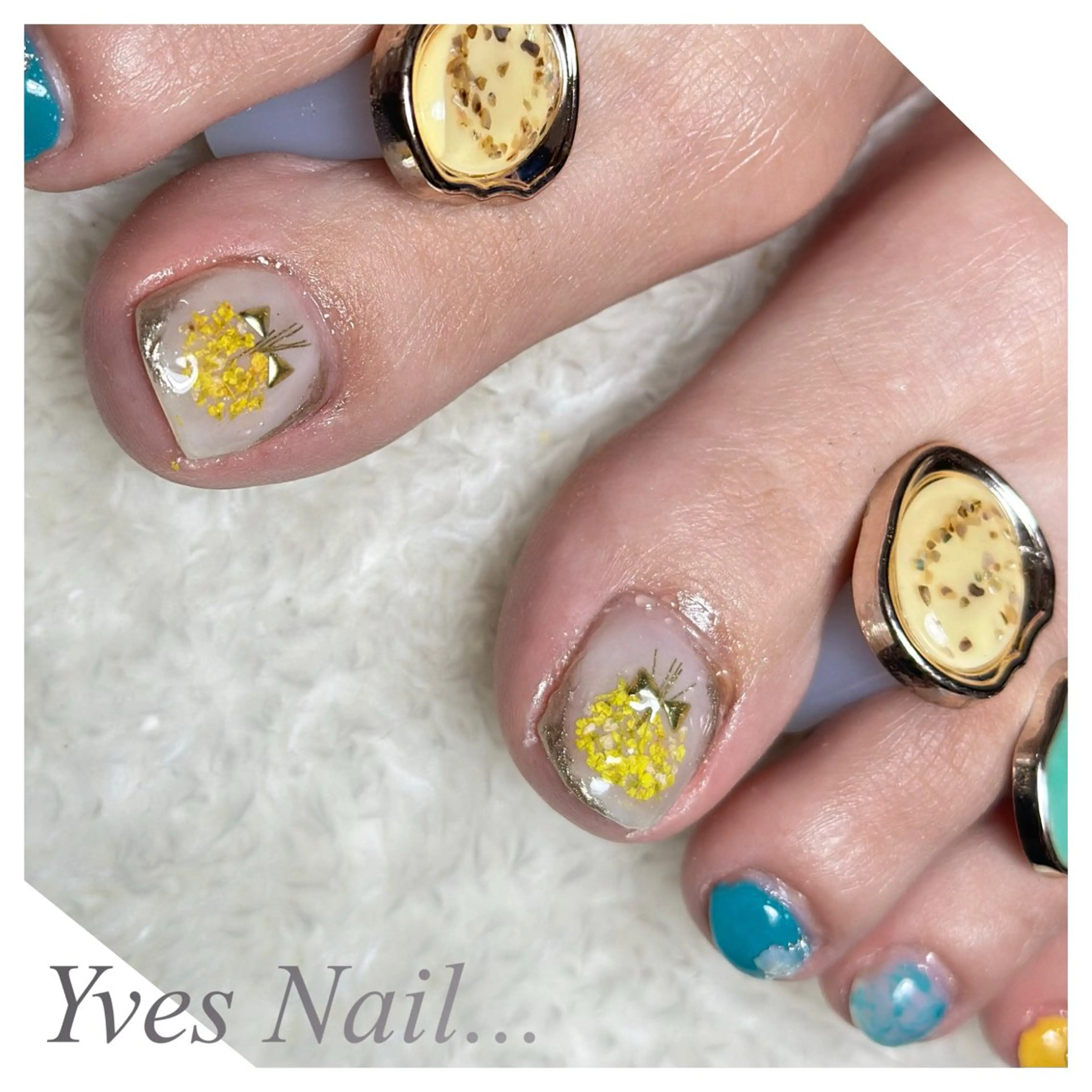 ネイル フットネイル kanno yのネイルデザイン