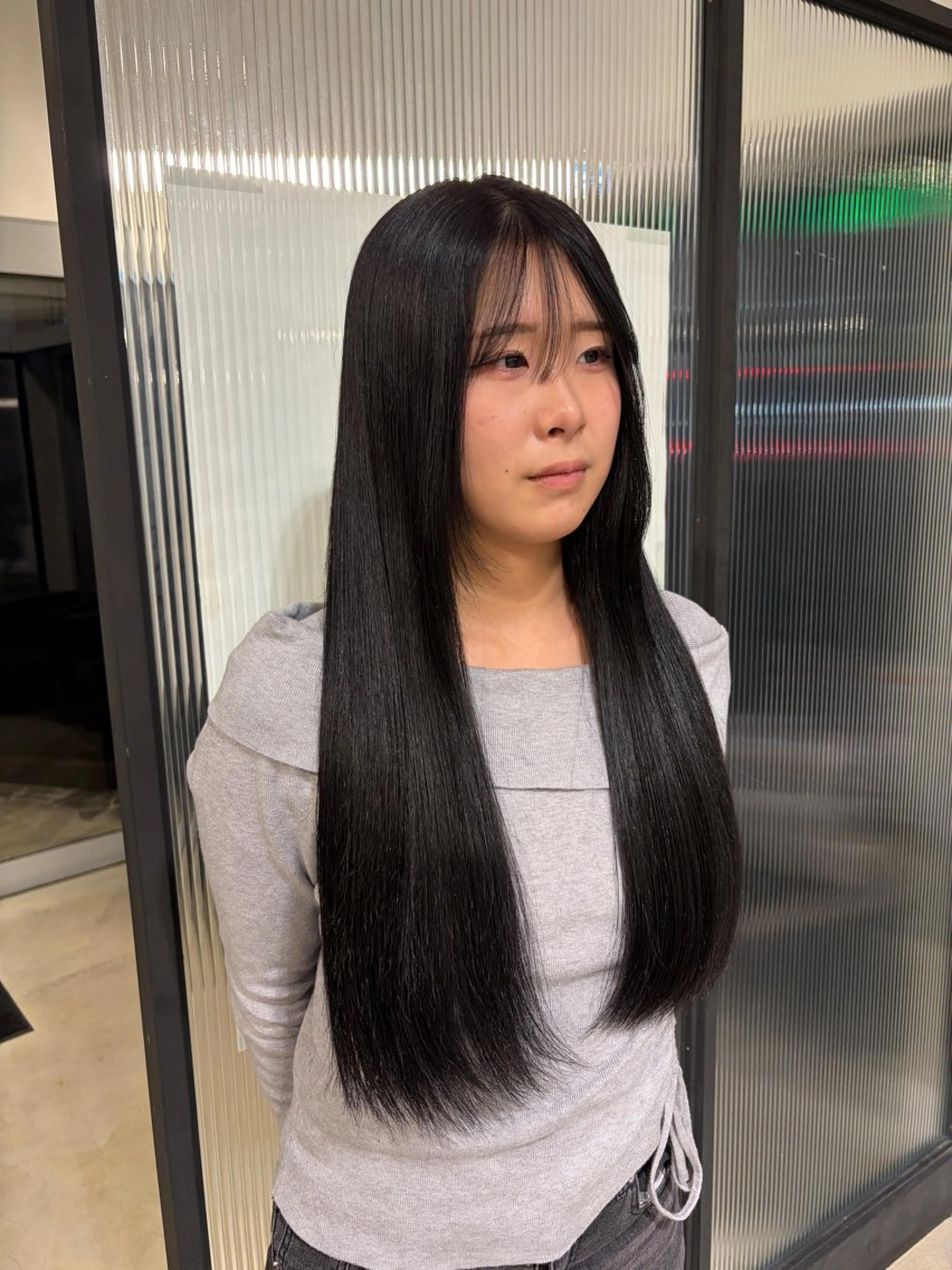 ロング カット カット／ブリーチ🐏 モデル募集中 ナナホのヘアスタイル