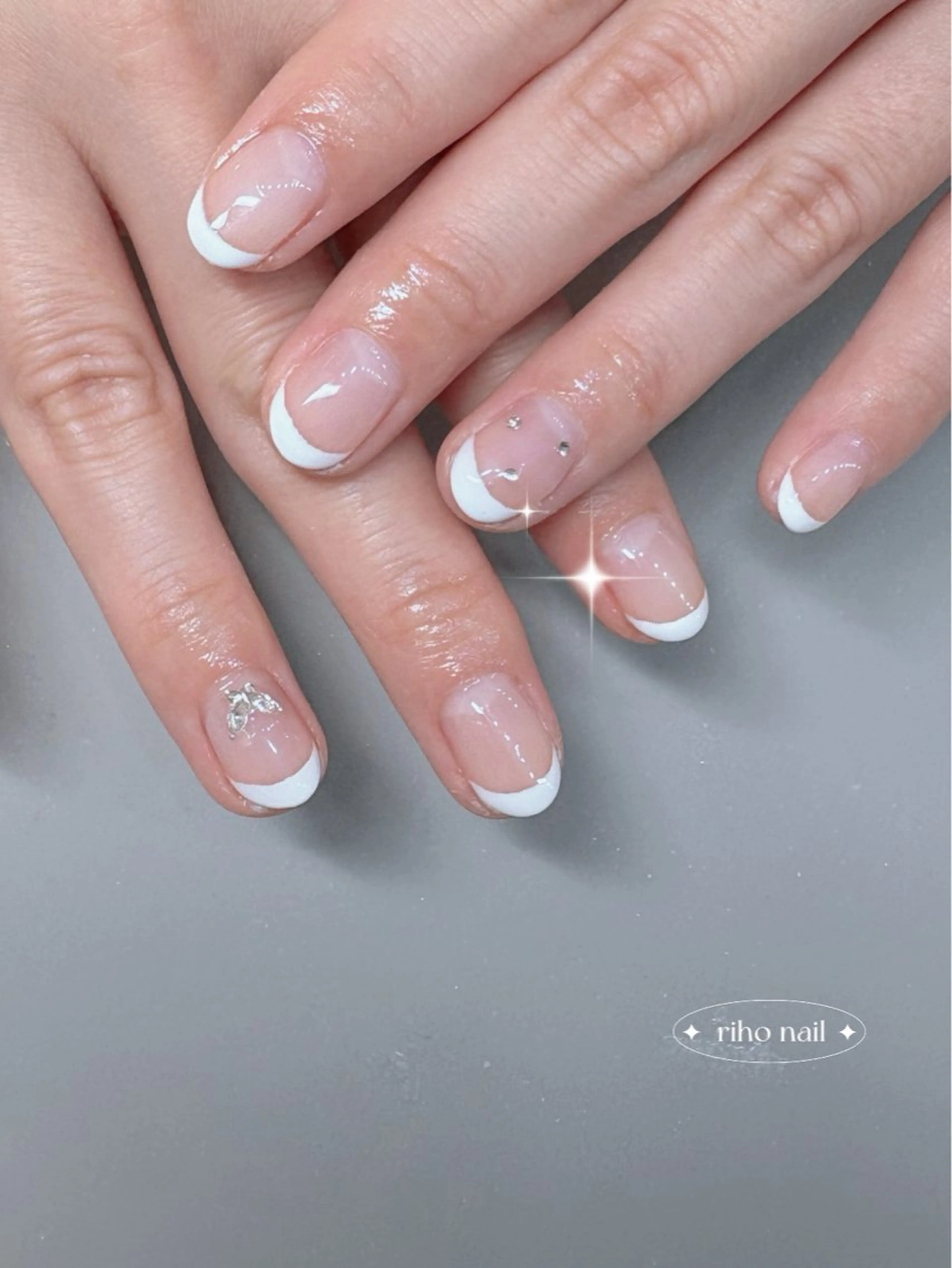 ネイル 艶/マグネット/網紅 /韓国/岩下りほのネイルデザイン