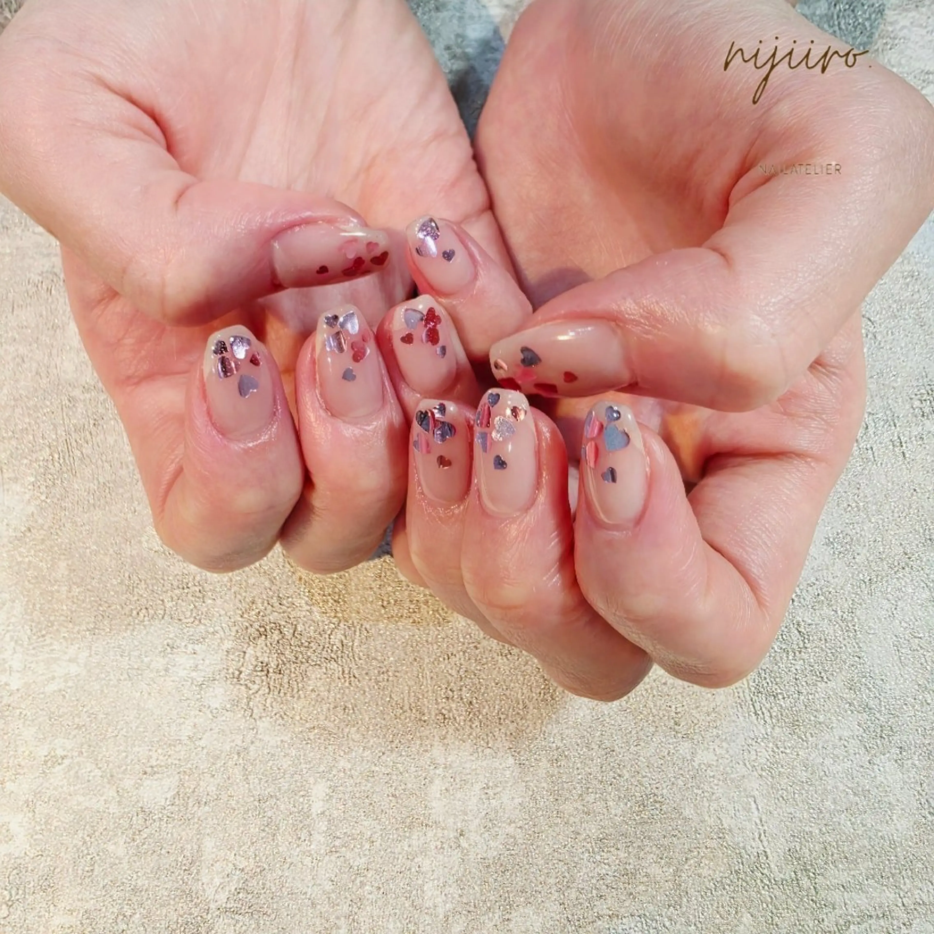 ネイル ハンドネイル nailatelier nijiiro.所属・nijiiro🌈 サトウのネイルデザイン