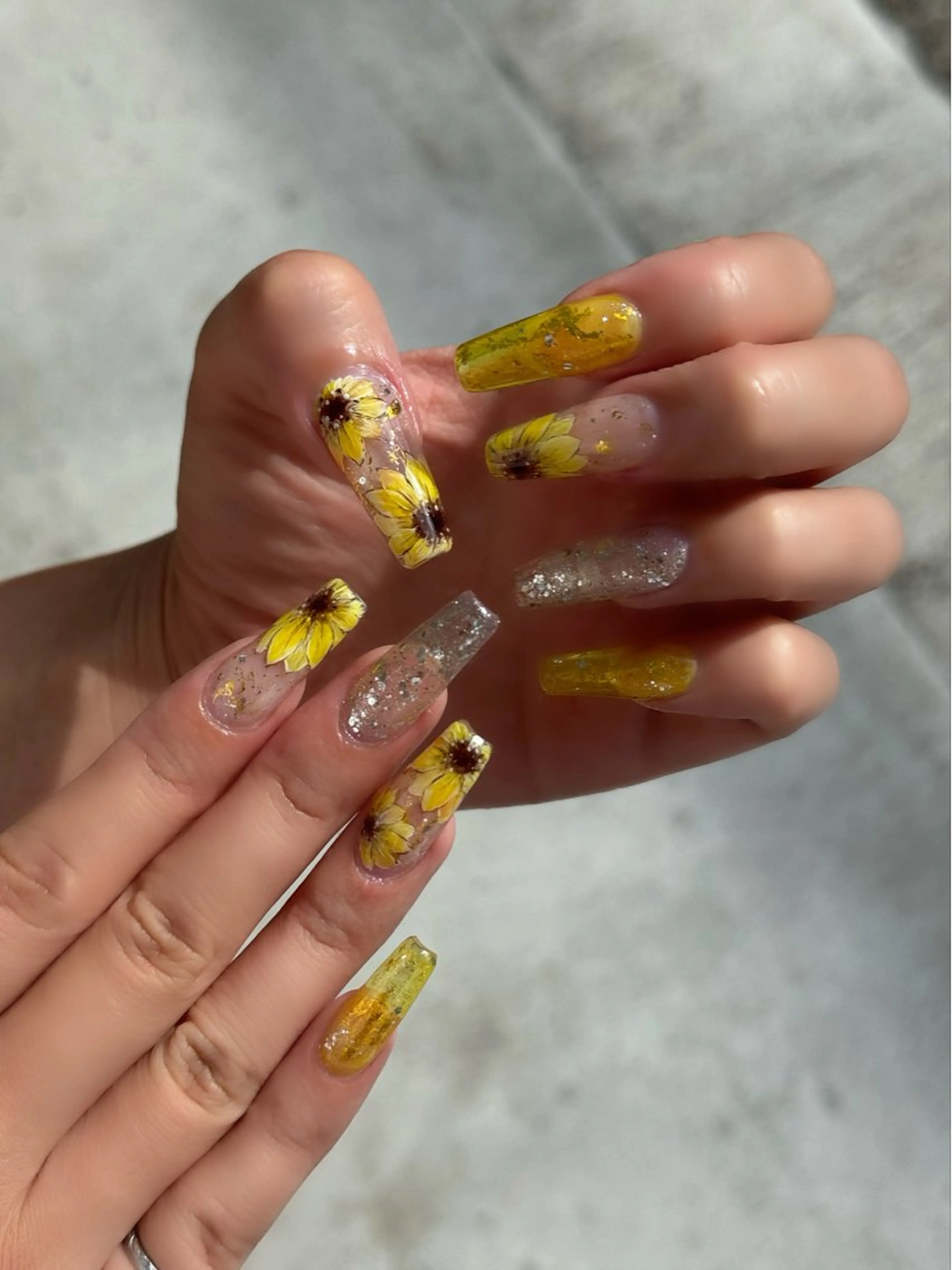 ネイル ハンドネイル NAIL Alaia 𓇼のネイルデザイン