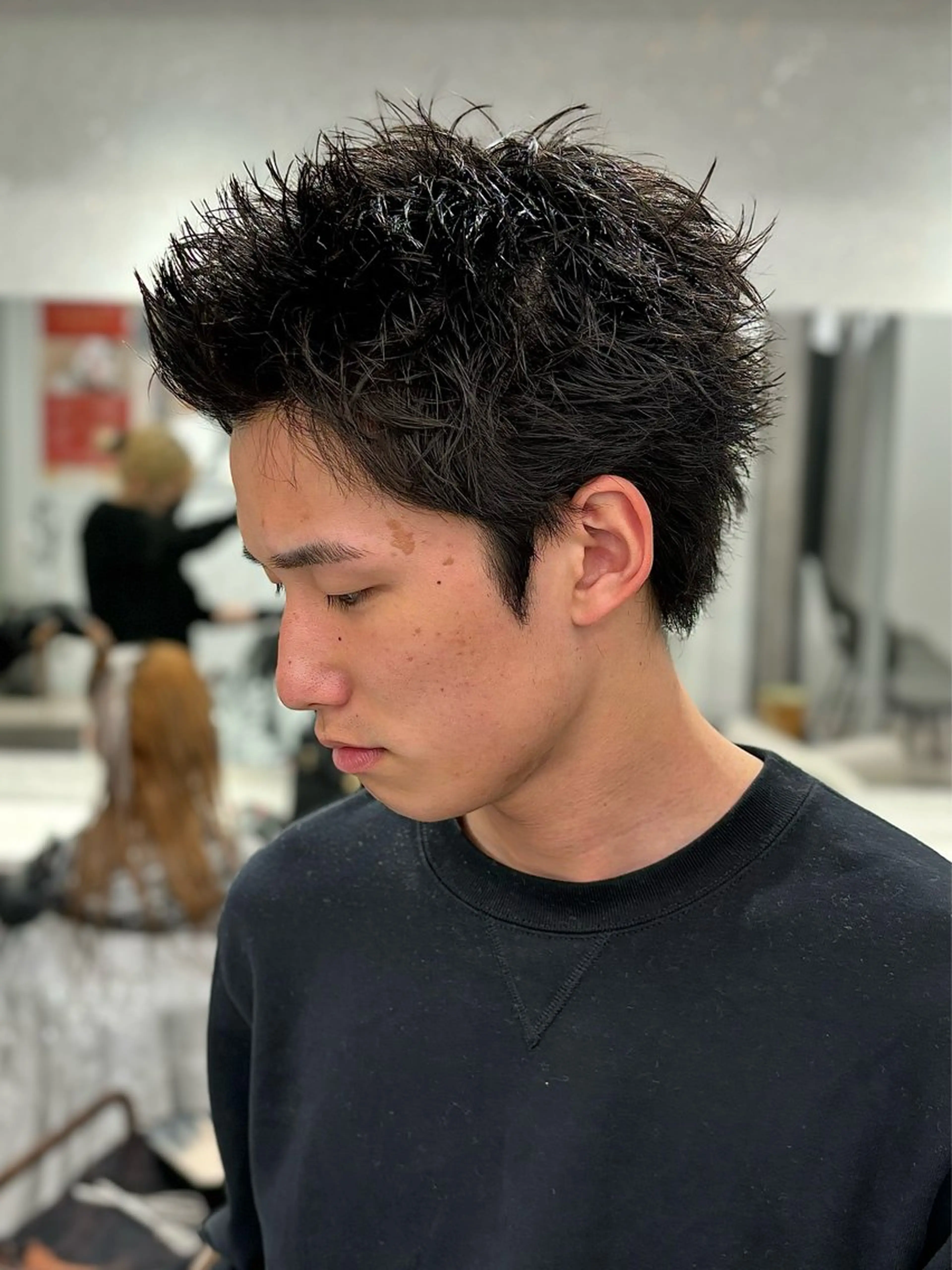 メンズ カット 🍐シャドウパーマ メンズ特化/守岡🍐のヘアスタイル
