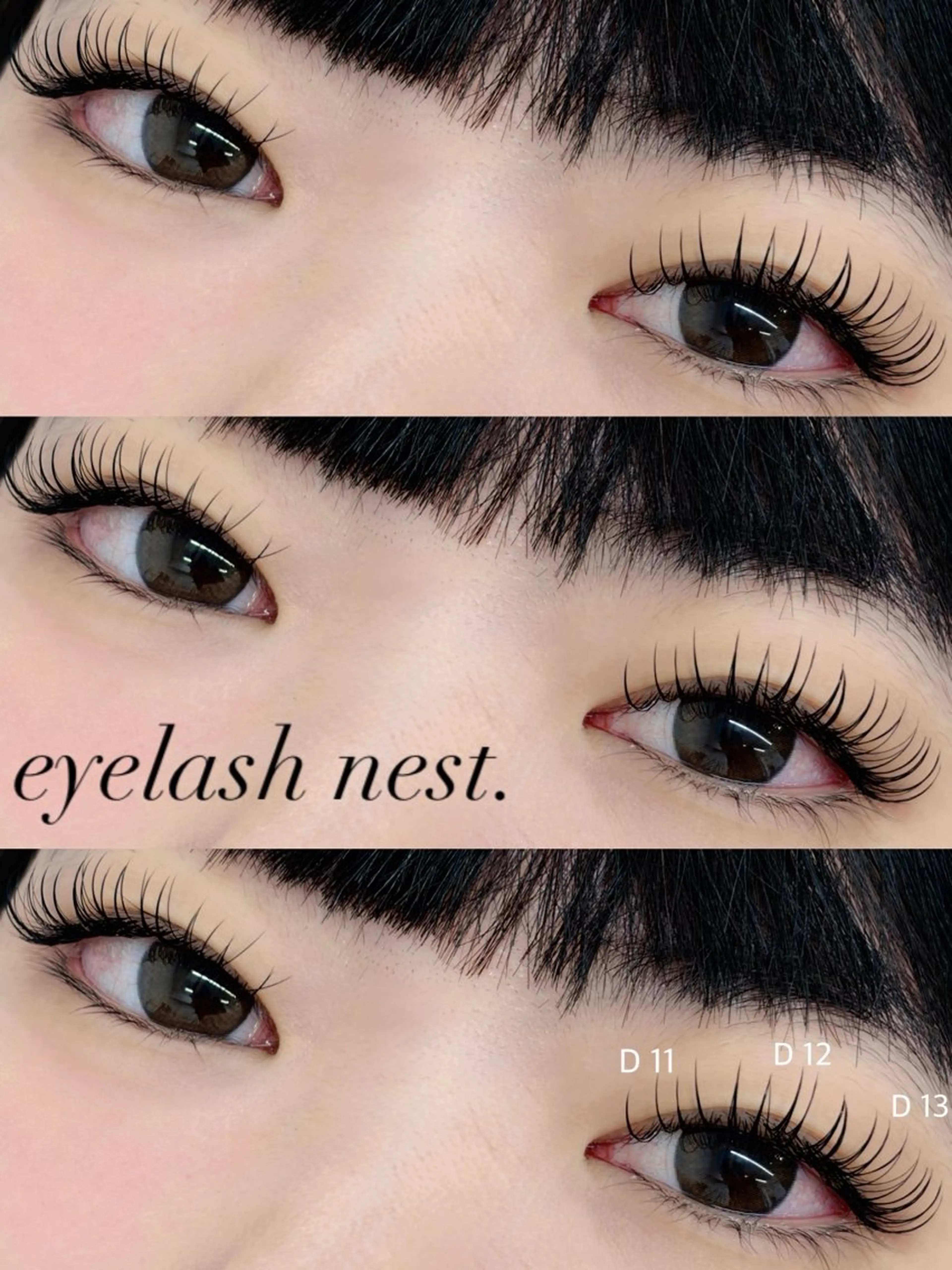 マツエク・マツパ 付け放題 フラットラッシュ 🤍nest. エリ🤍のマツエク・マツパデザイン