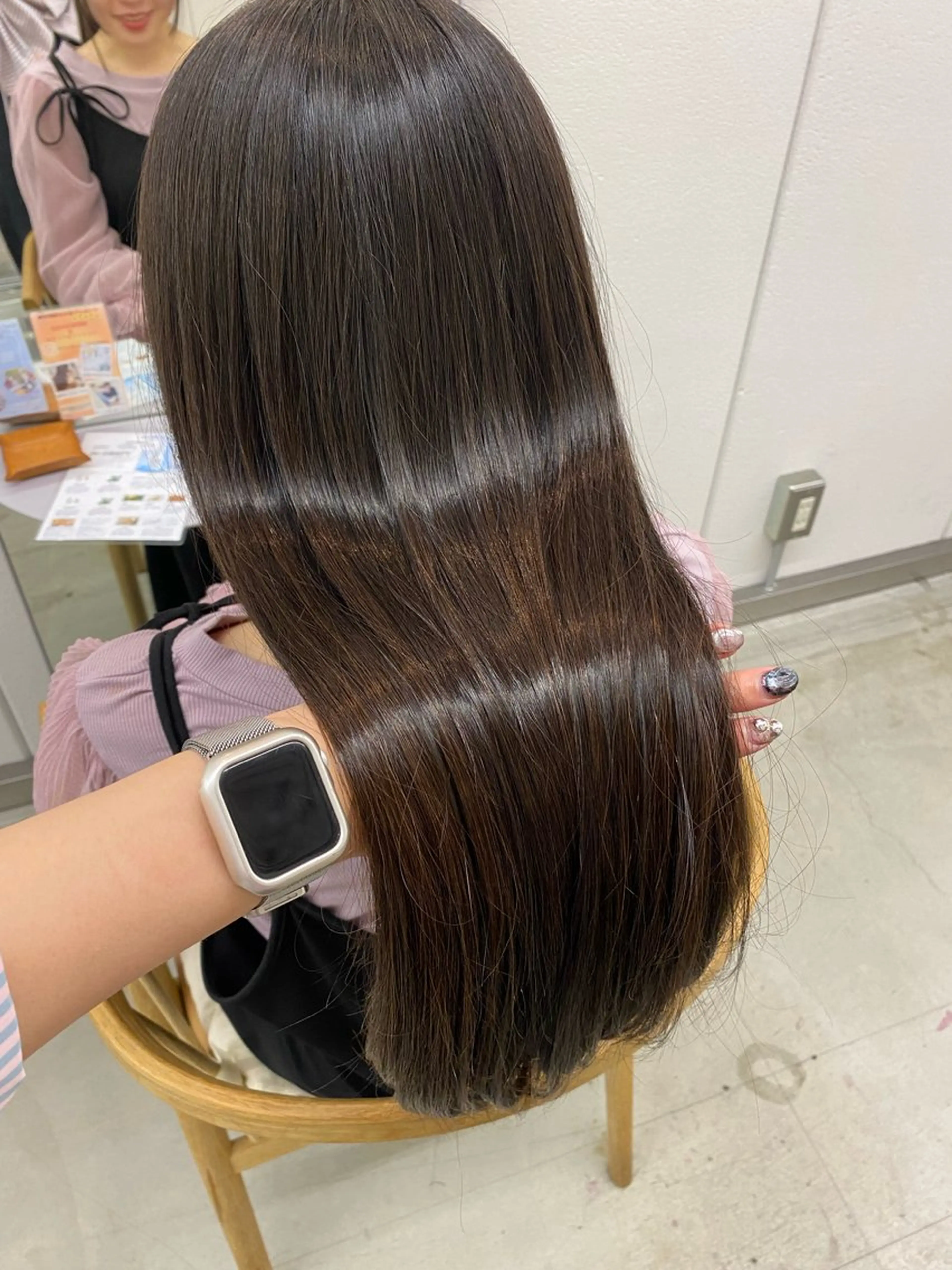 ロング カラー トリートメント カット トリートメント NIKO/名古屋/ 髪質改善/艶髪のヘアスタイル