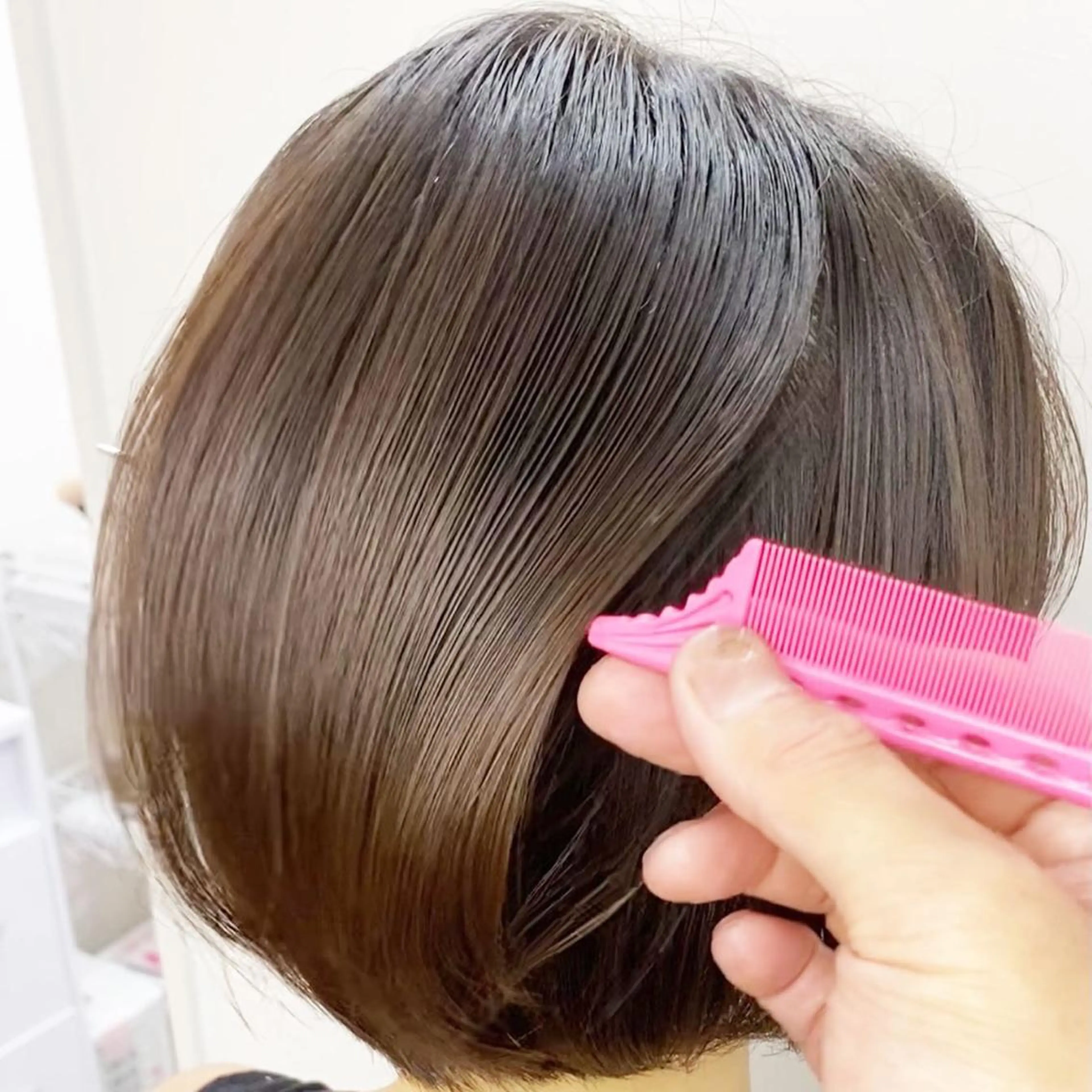 ミディアム 髪質改善　jewel box~私のトリートメント~東梅田店所属・💎髪質改善専門 jewel boxのヘアスタイル