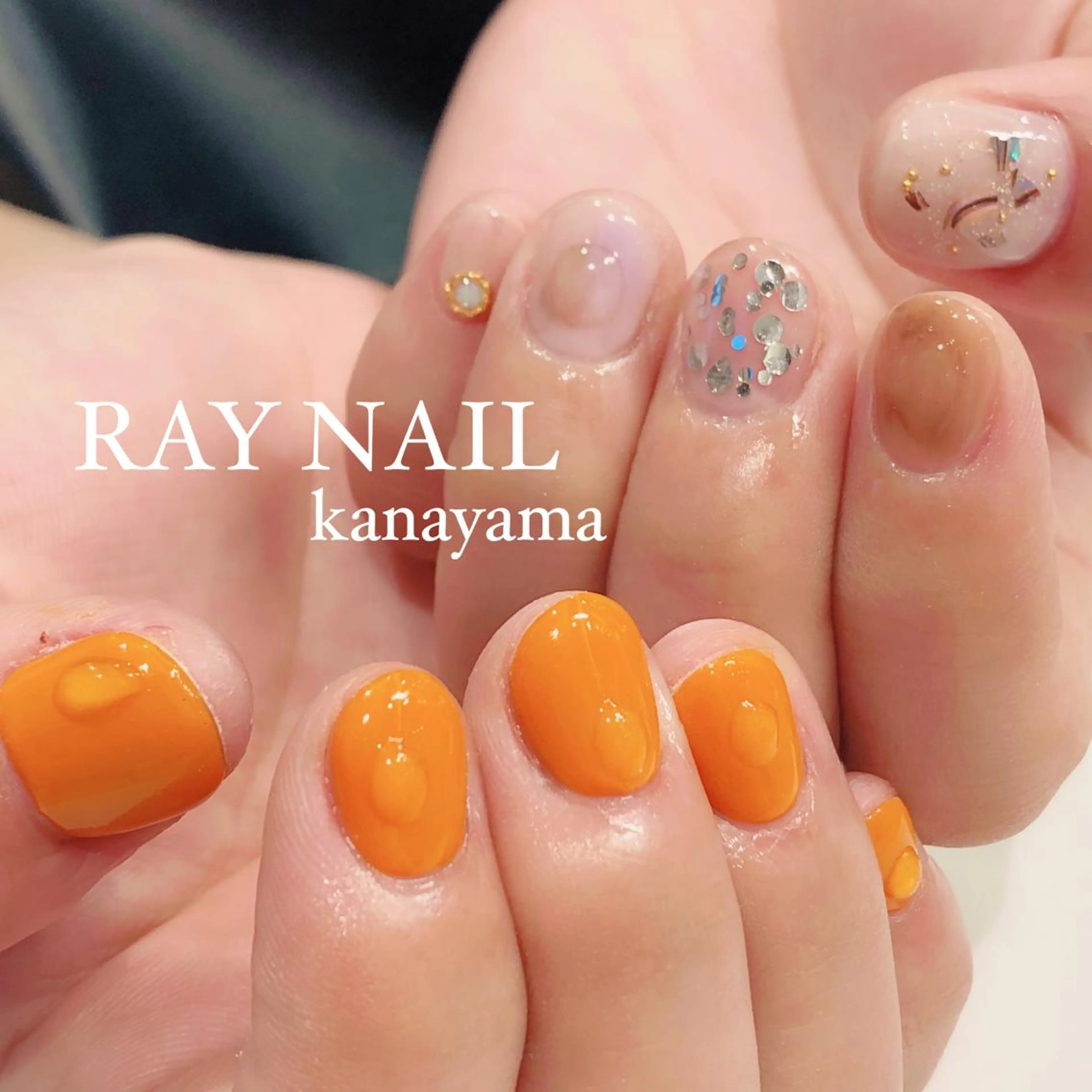 ネイル Arowa 伊田のネイルデザイン