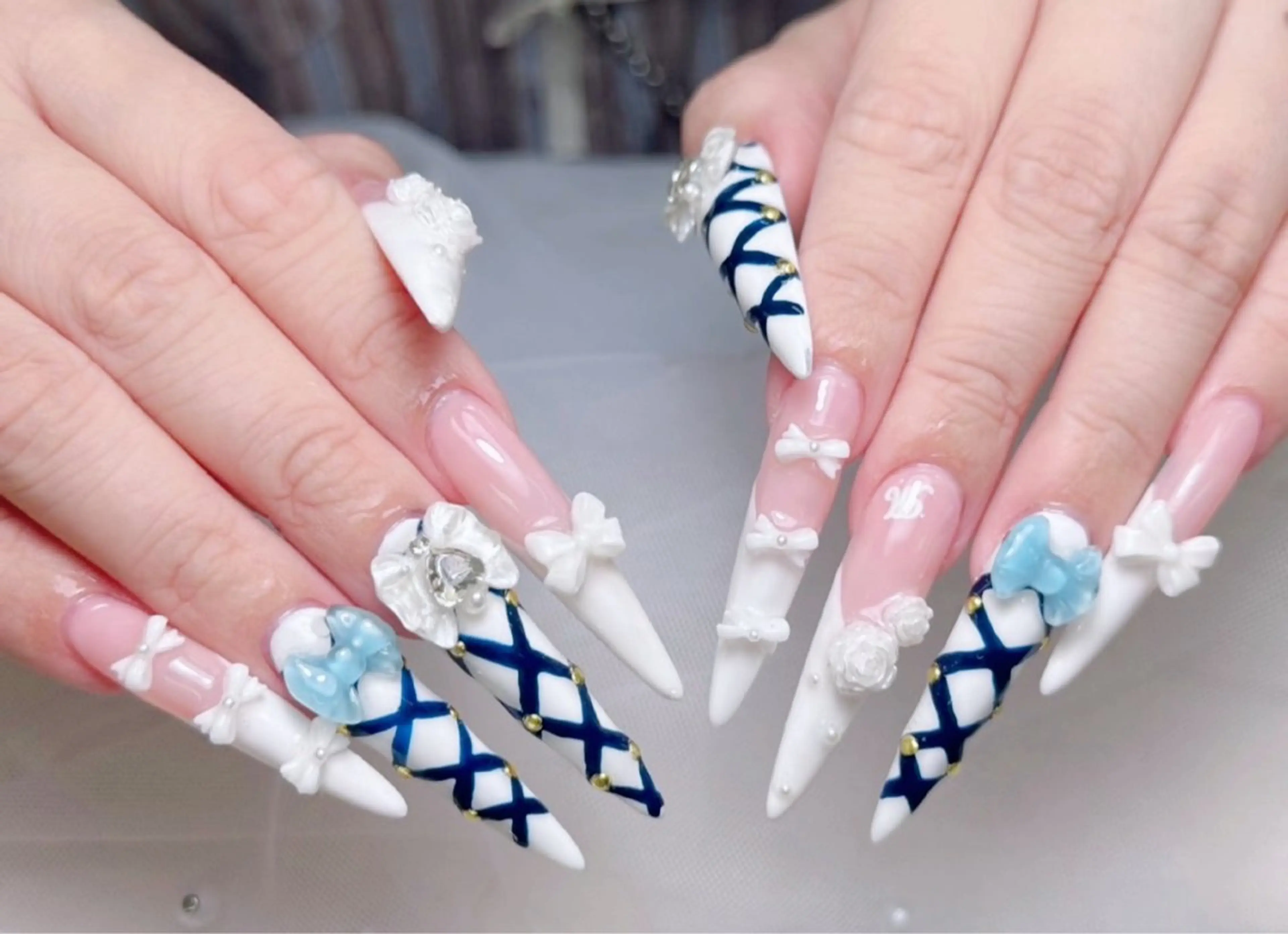 ネイル ハンドネイル ╹◡╹Mimoミモ Eye&Nailのマツエク・マツパデザイン