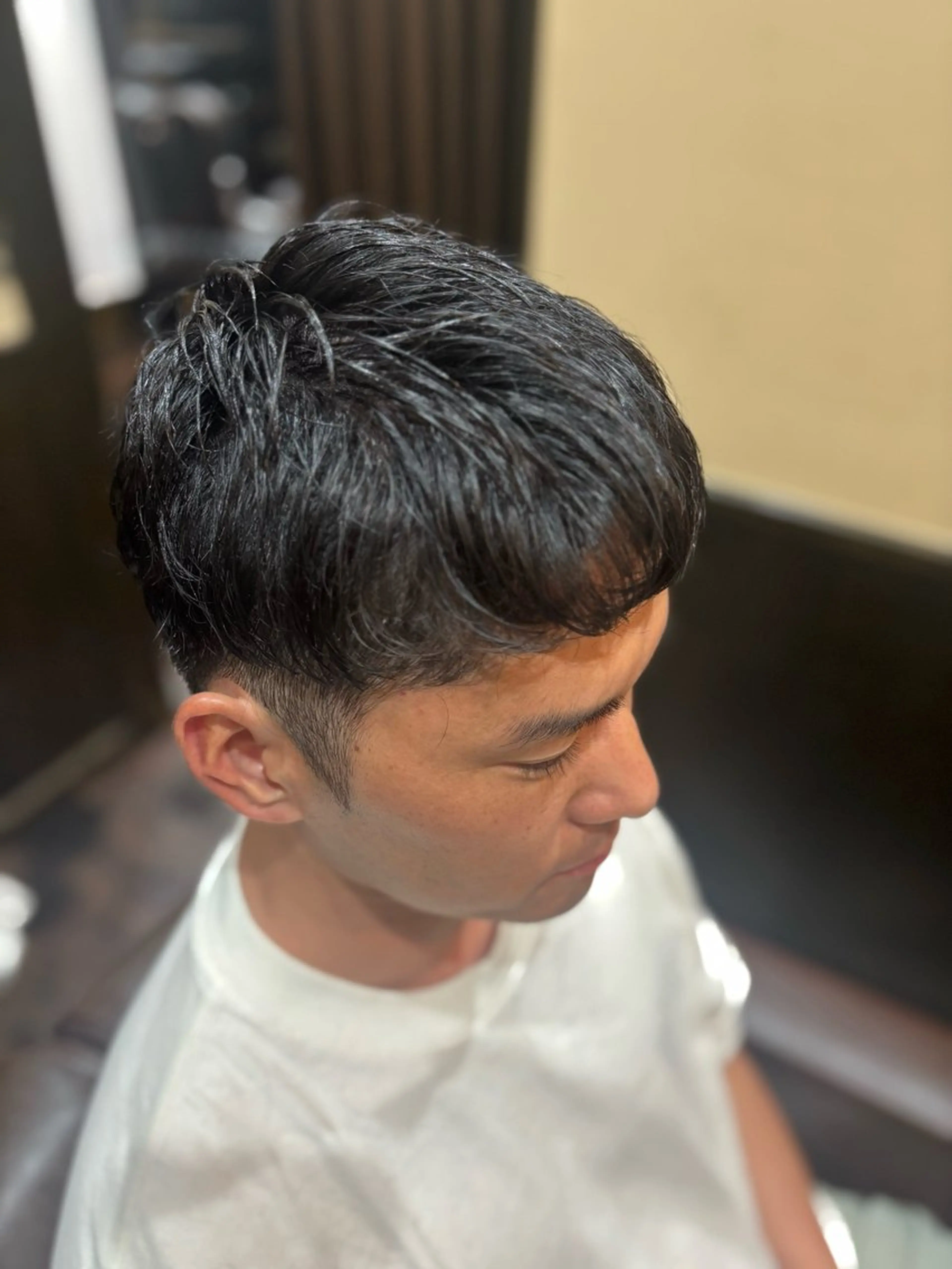 メンズ ビジネス フェードカット スキンフェード 刈り上げ ヒロ銀座ヘアーサロン御徒町店所属・⠀ まりんのヘアスタイル