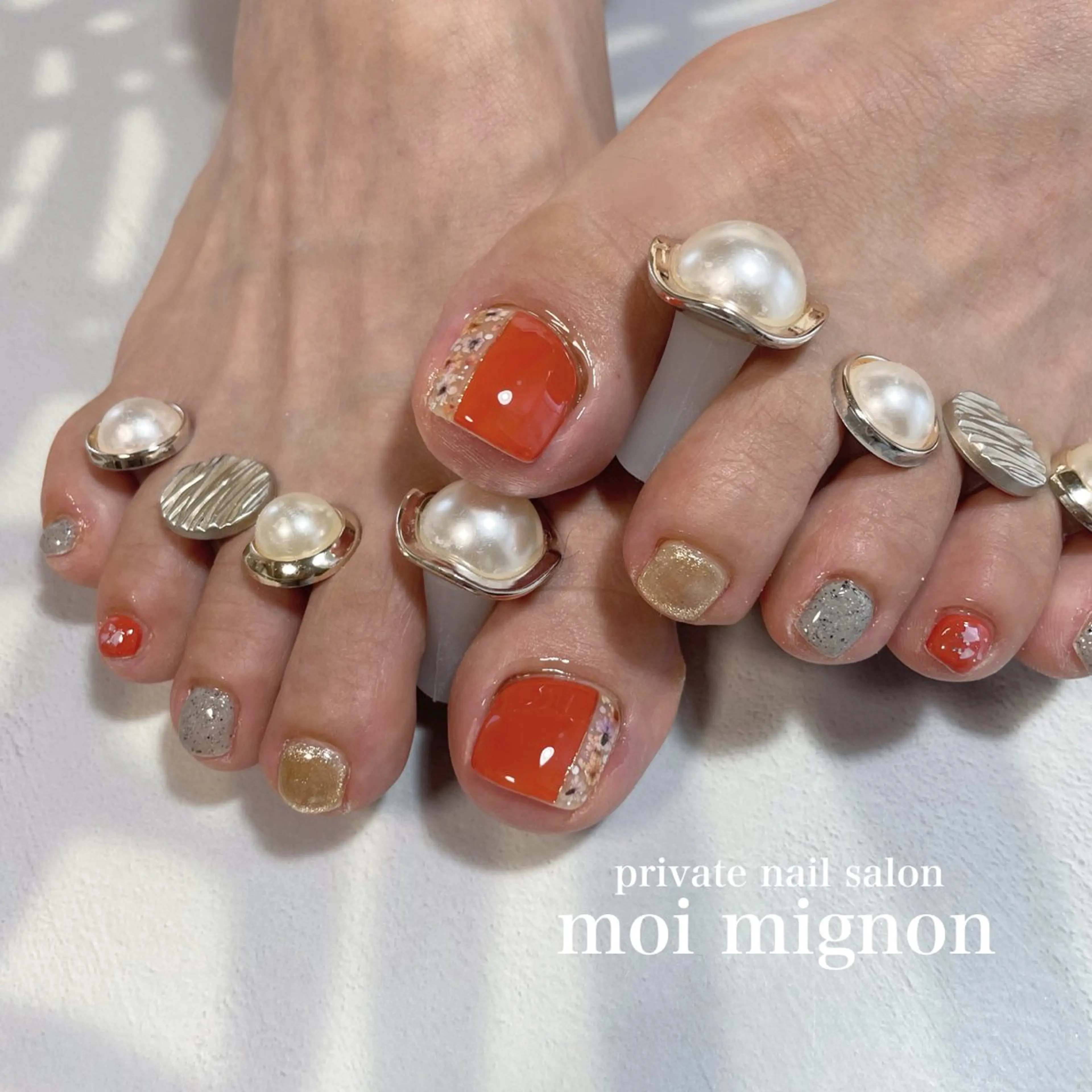 ネイル フットネイル nailist Aki♡のネイルデザイン