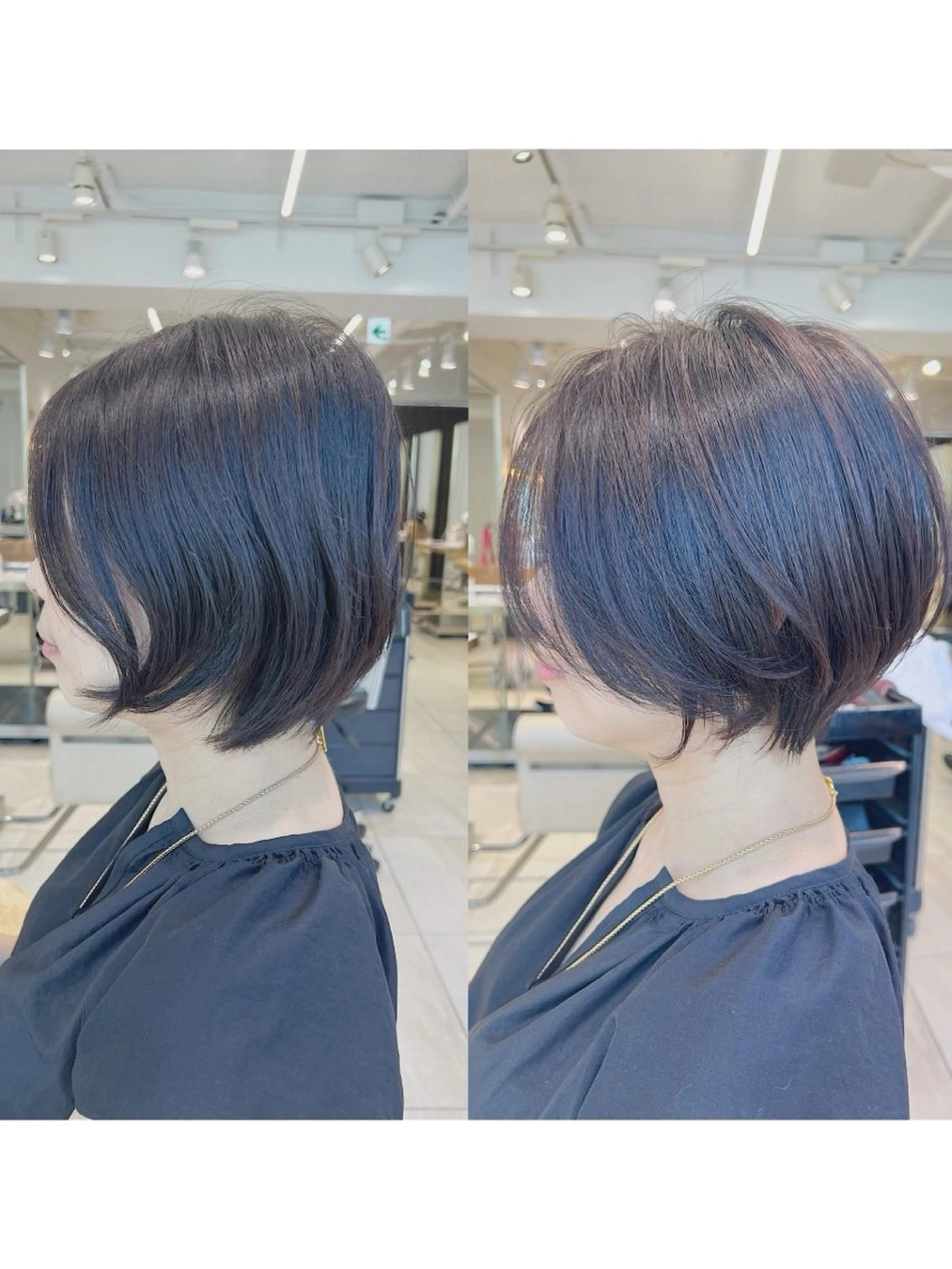 ショート レイヤー/ショート/ 山見陽のヘアスタイル