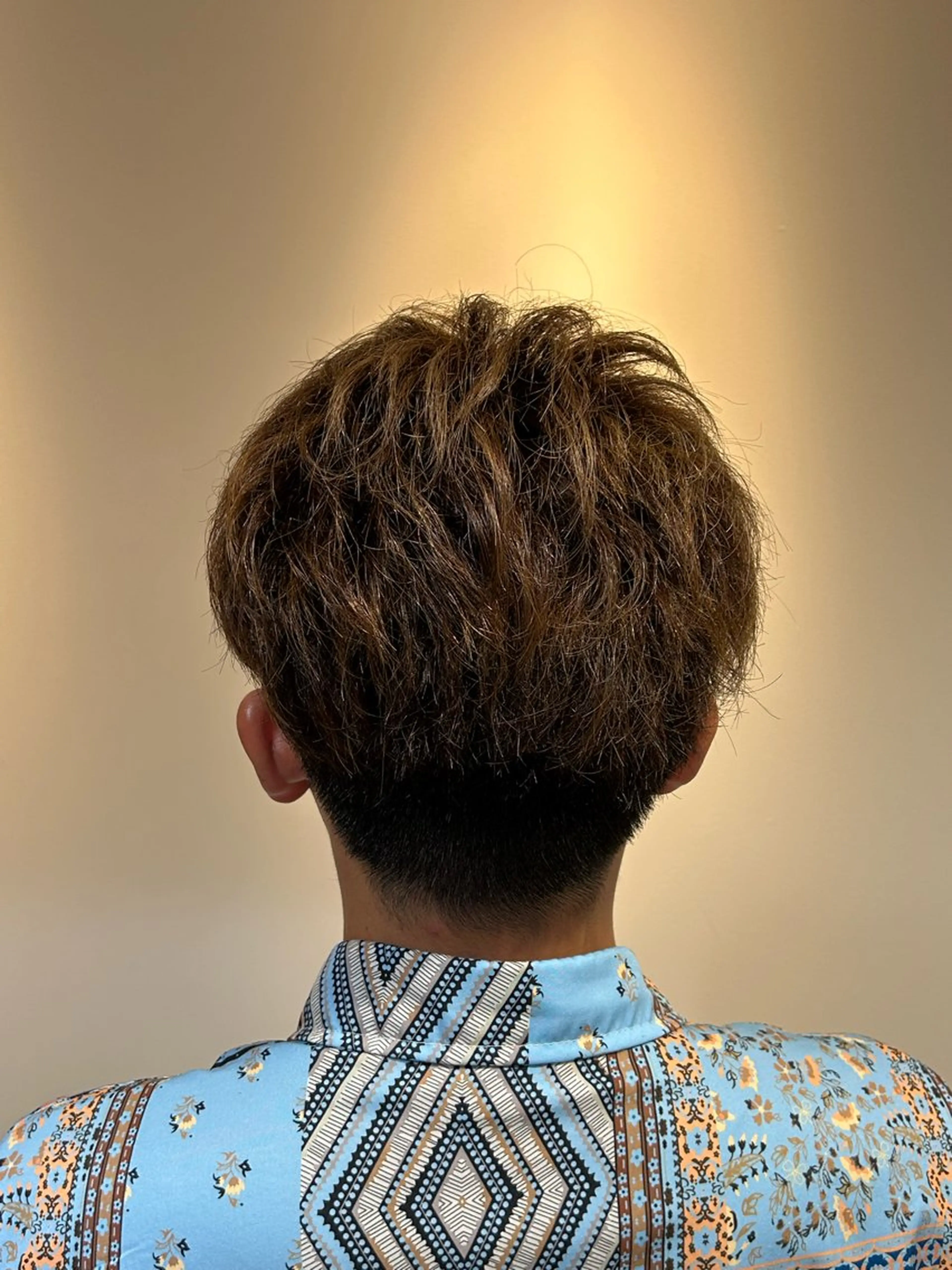 ショート メンズ カット 木村 柊斗のヘアスタイル