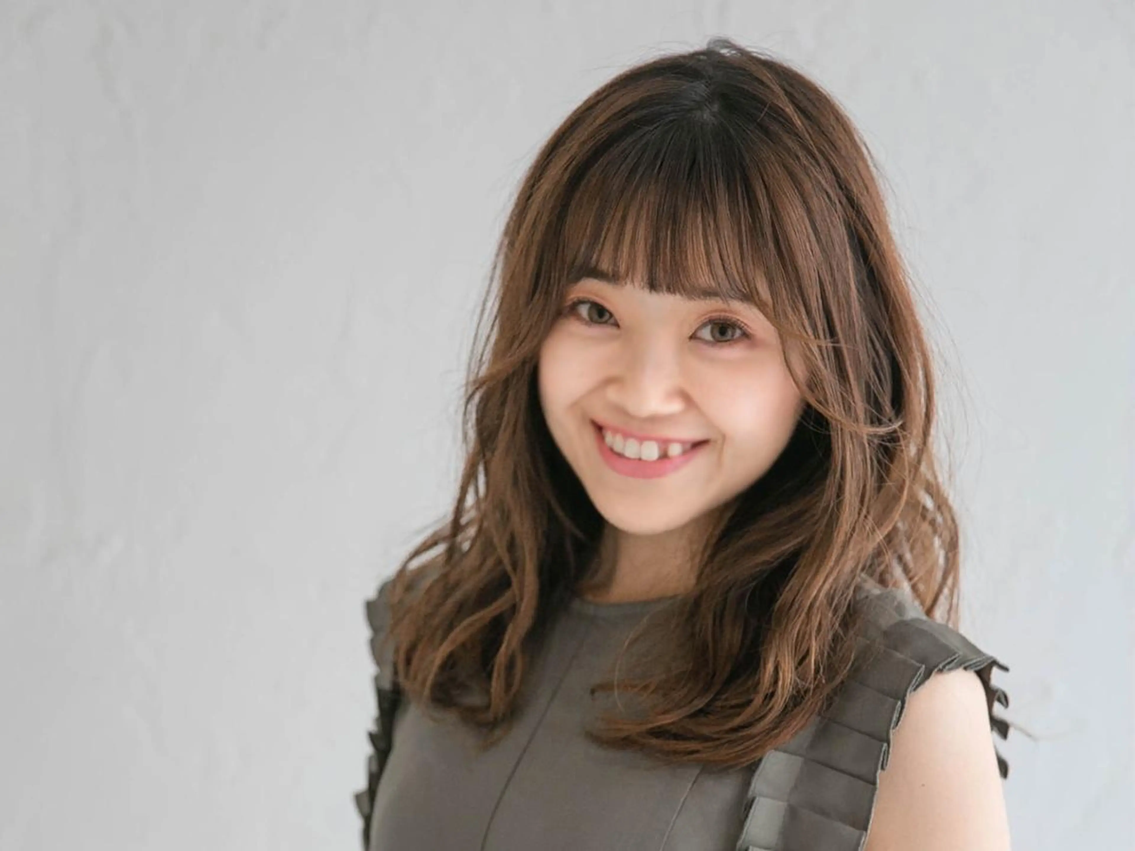 ミディアム 美髪ヘア 藤田友輝のヘアスタイル