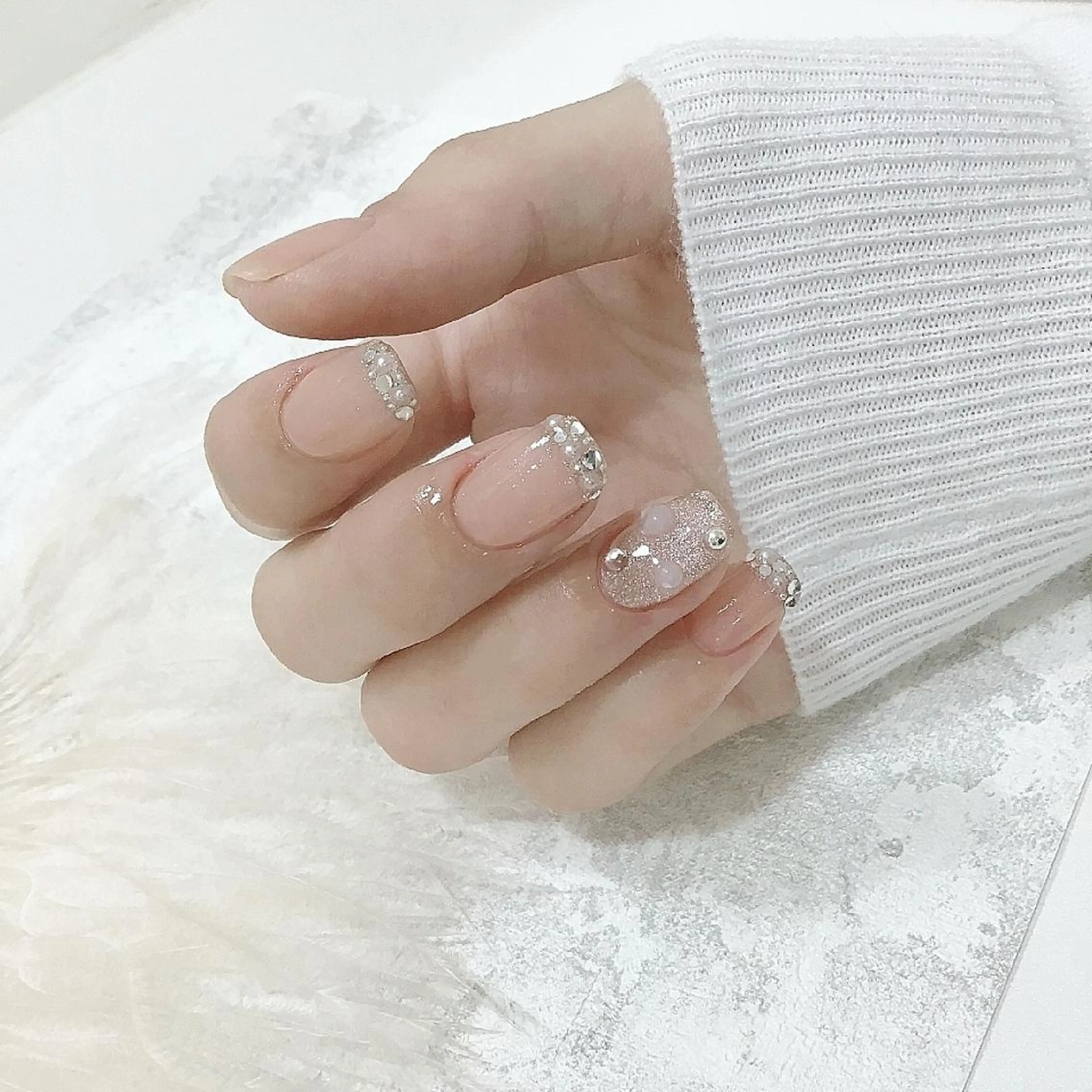 ネイル ハンドネイル Carrefour Lir Nail 草加所属・カルフール リル MOEのネイルデザイン