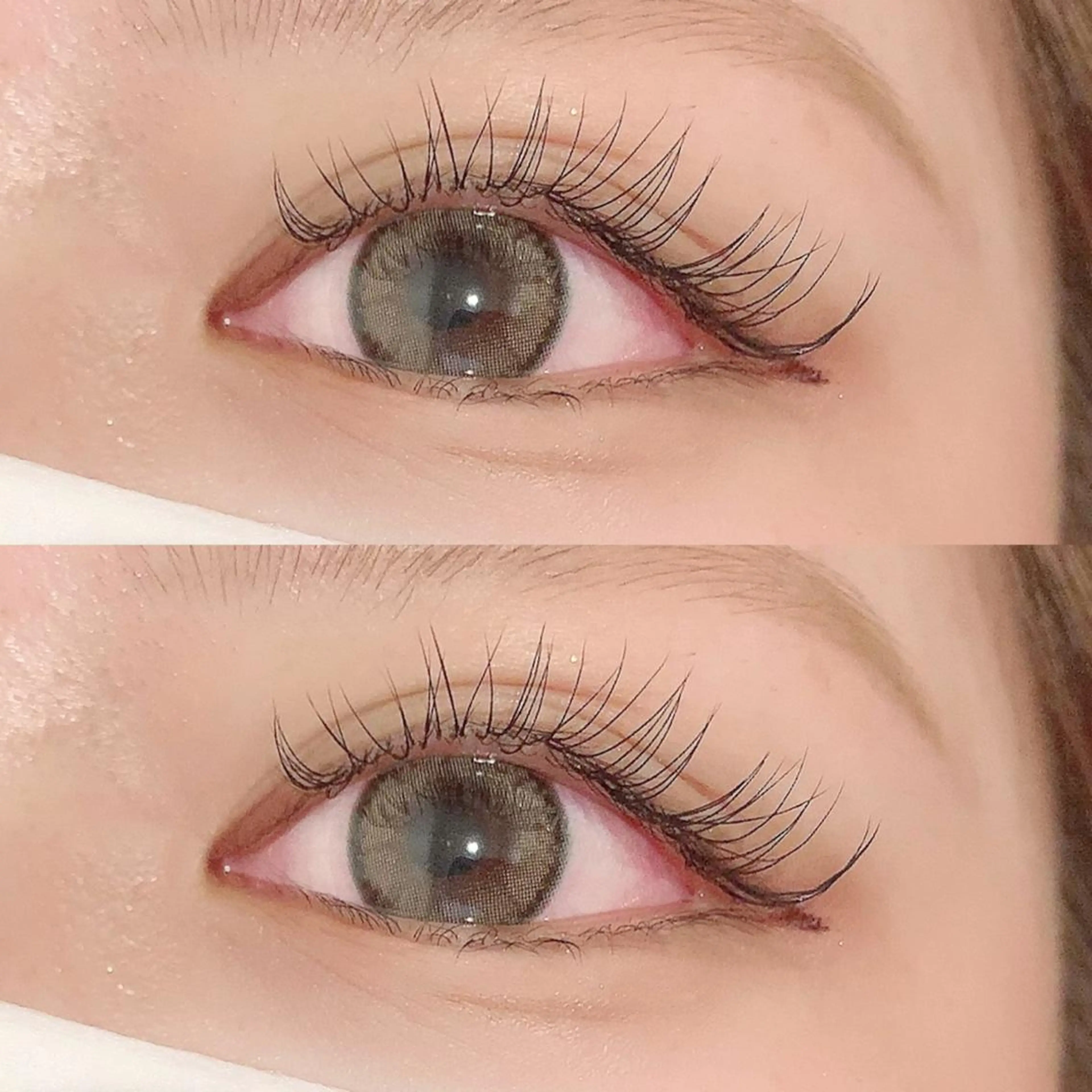 マツエク・マツパ Cカール 目尻長め 🫧ナオ🫧 /韓国 ヘア/ マンツーマンのヘアスタイル