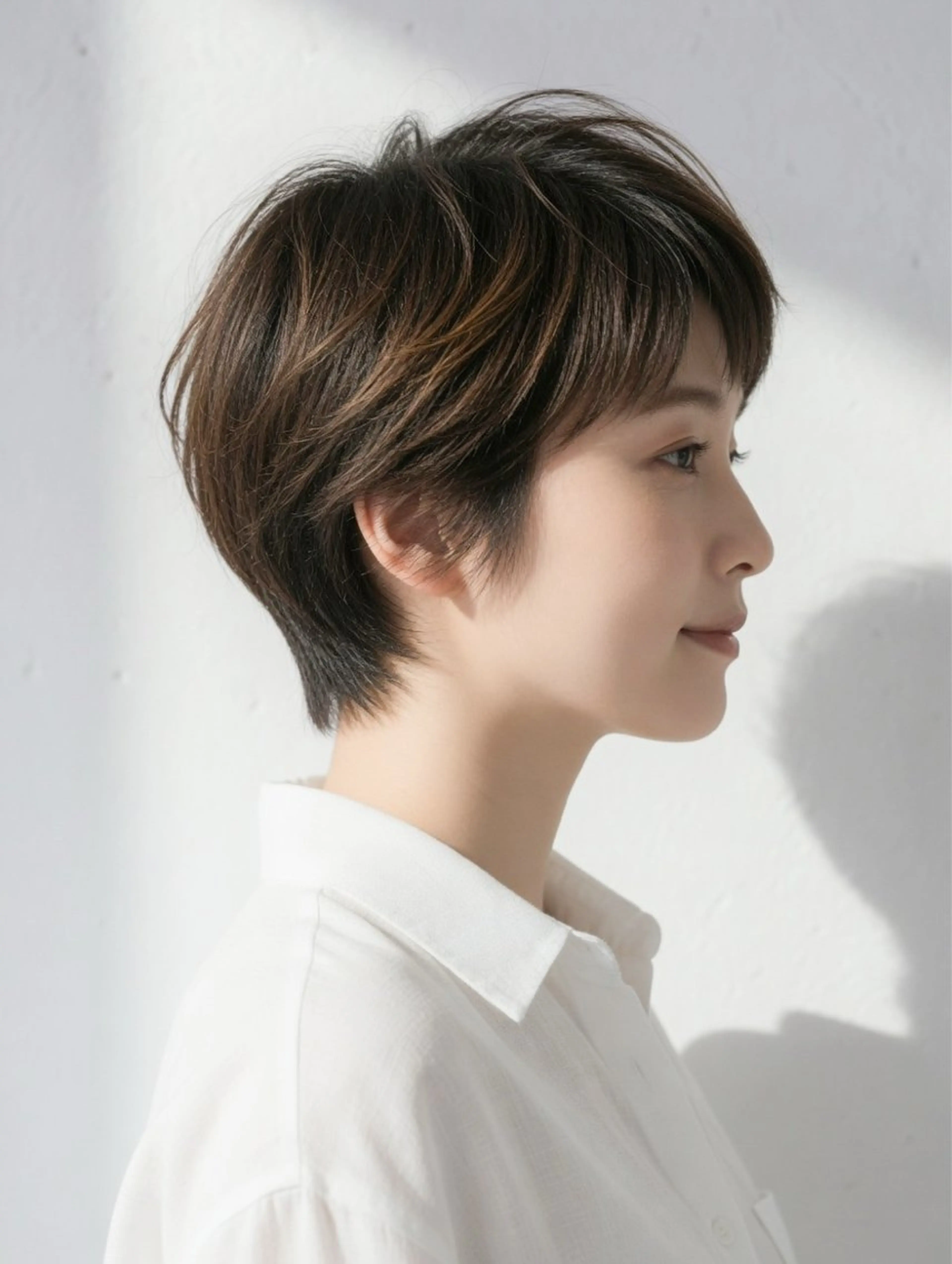 ショート ショートヘア カット パーマ 石沢 知康のヘアスタイル