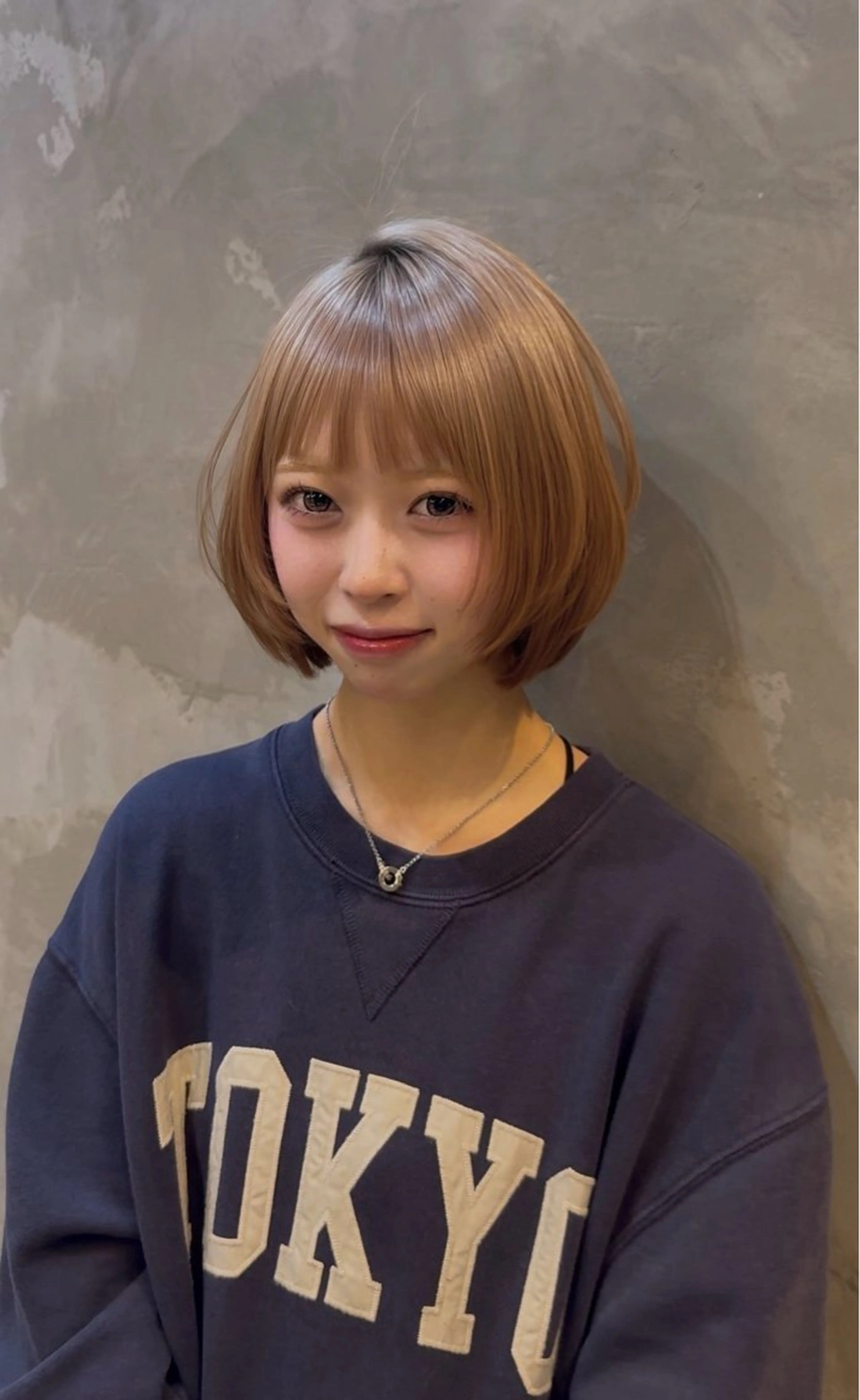 ショート ボブ 顔周りカット レイヤーカット 渋谷🤍レイヤー🤍 メンズ🤍ソラミのヘアスタイル