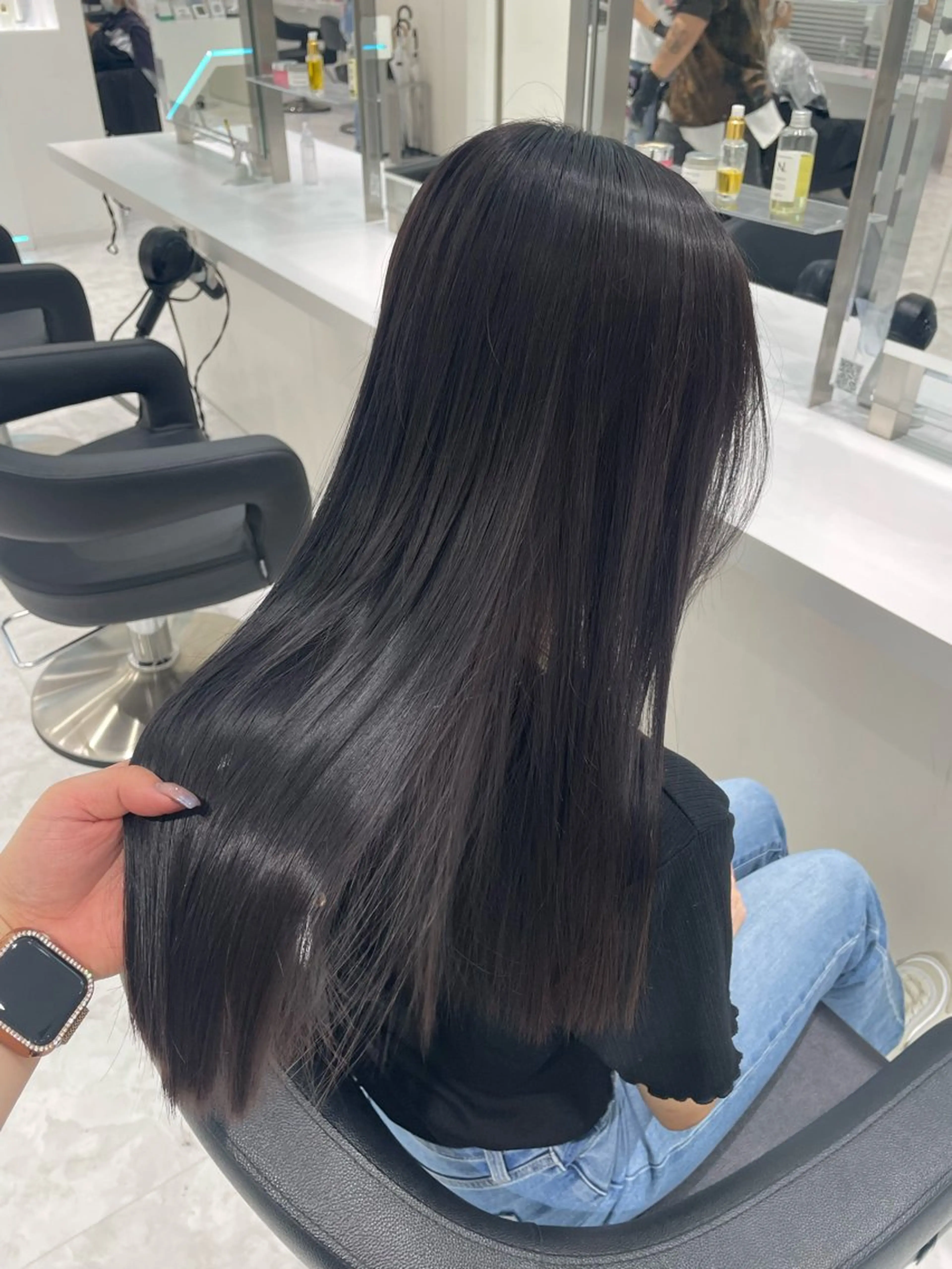 ロング カラー 🤍レイヤー/顔周り /hirari🤍のヘアスタイル