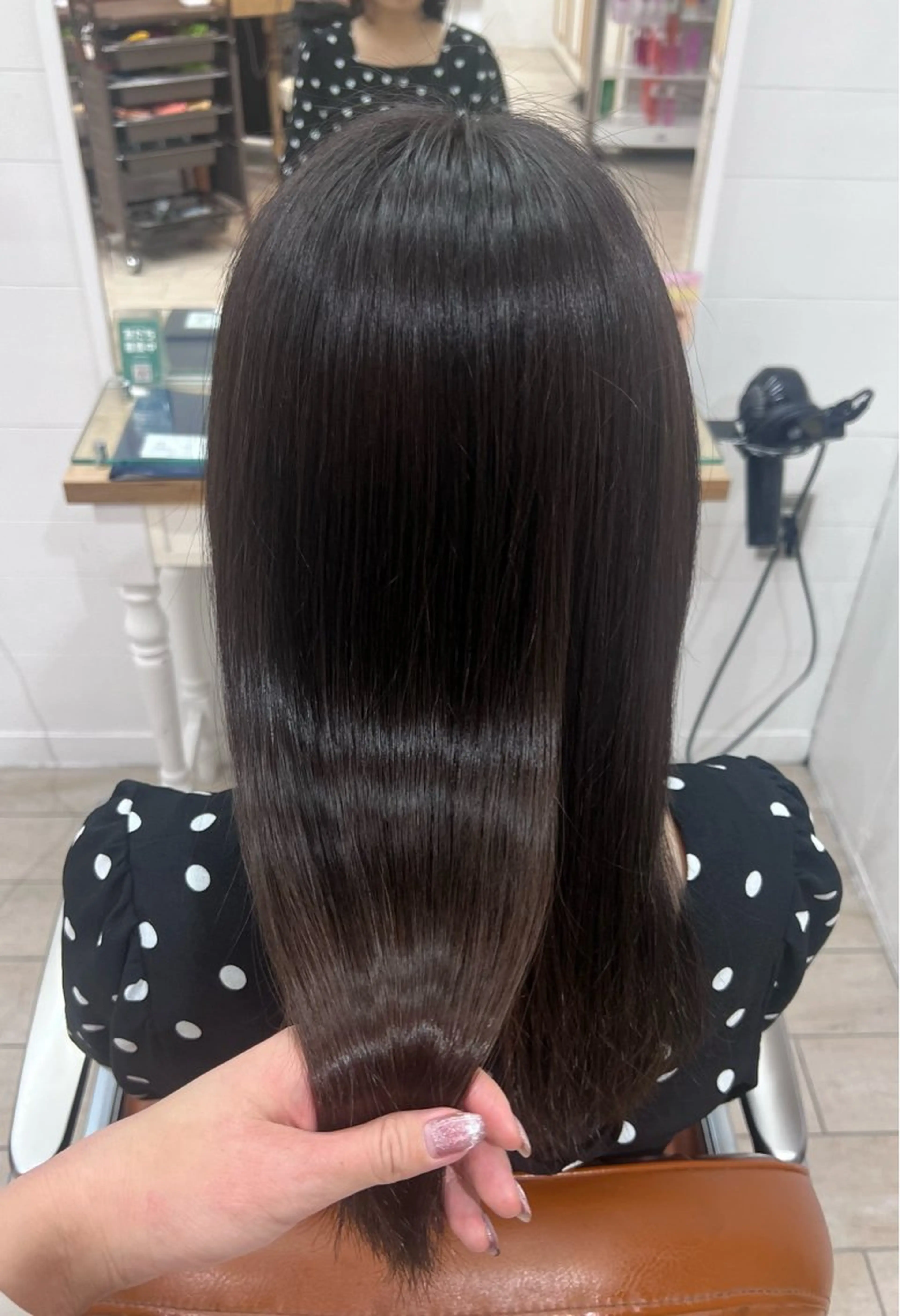 ロング カラー ブラウンカラー トリートメント モデル募集 セイノチヒロのヘアスタイル