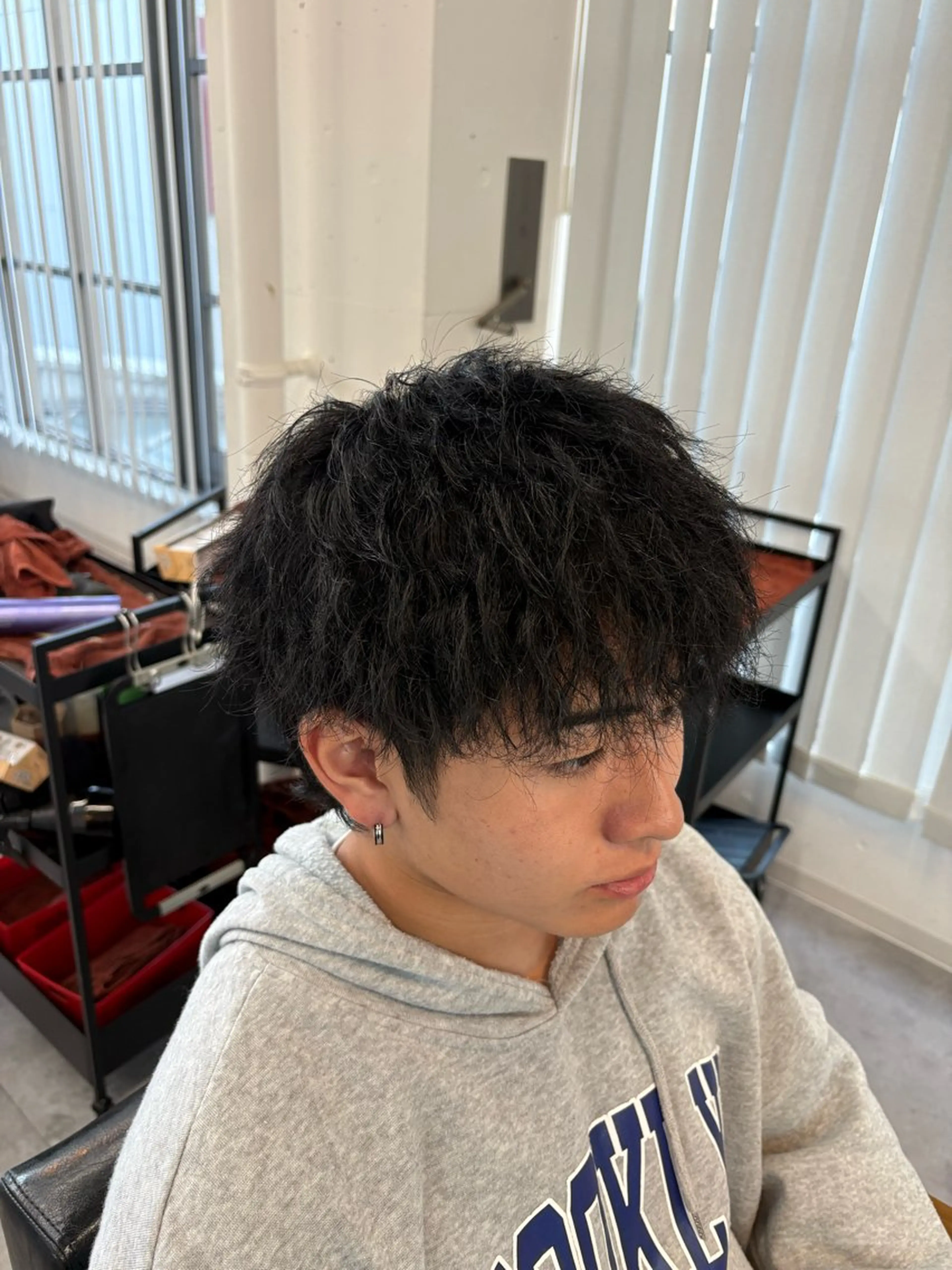 【メンズカット】＋【ツイストパーマ】の写真