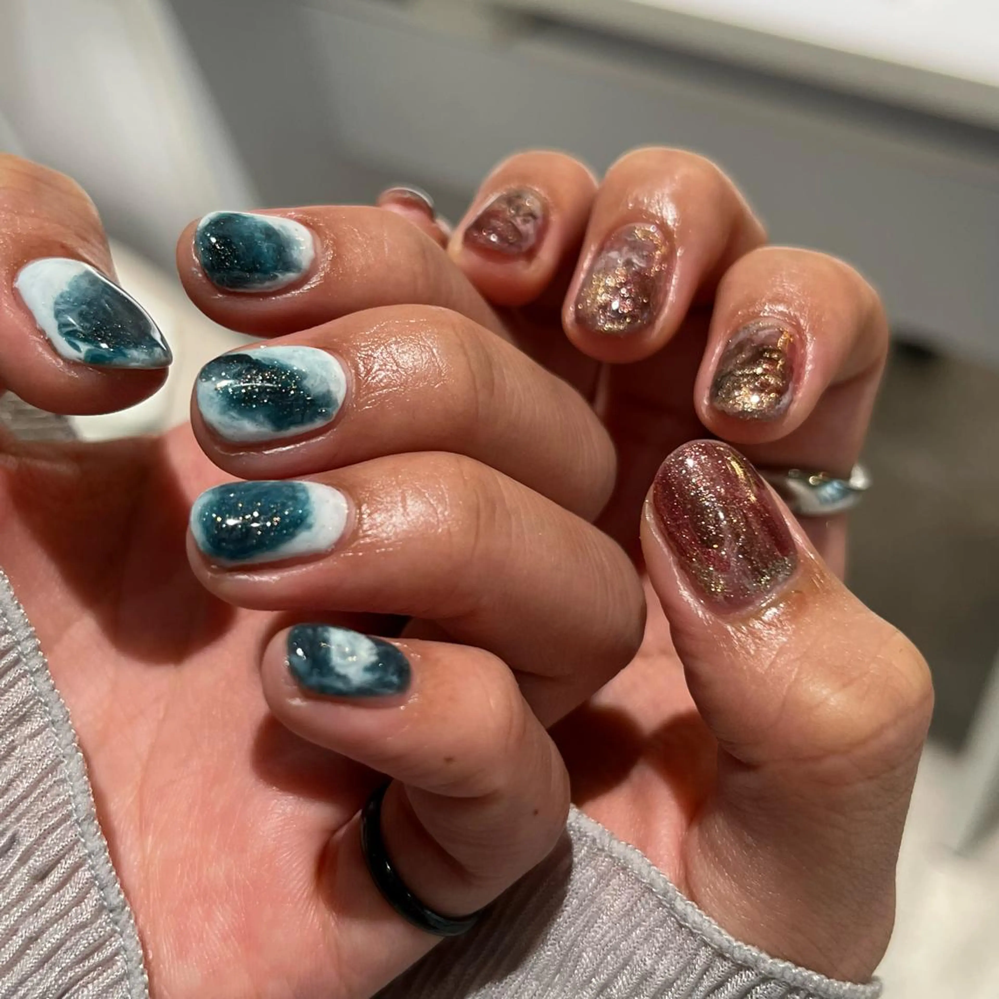 ネイル ハンドネイル ZEST kalon RINAのマツエク・マツパデザイン