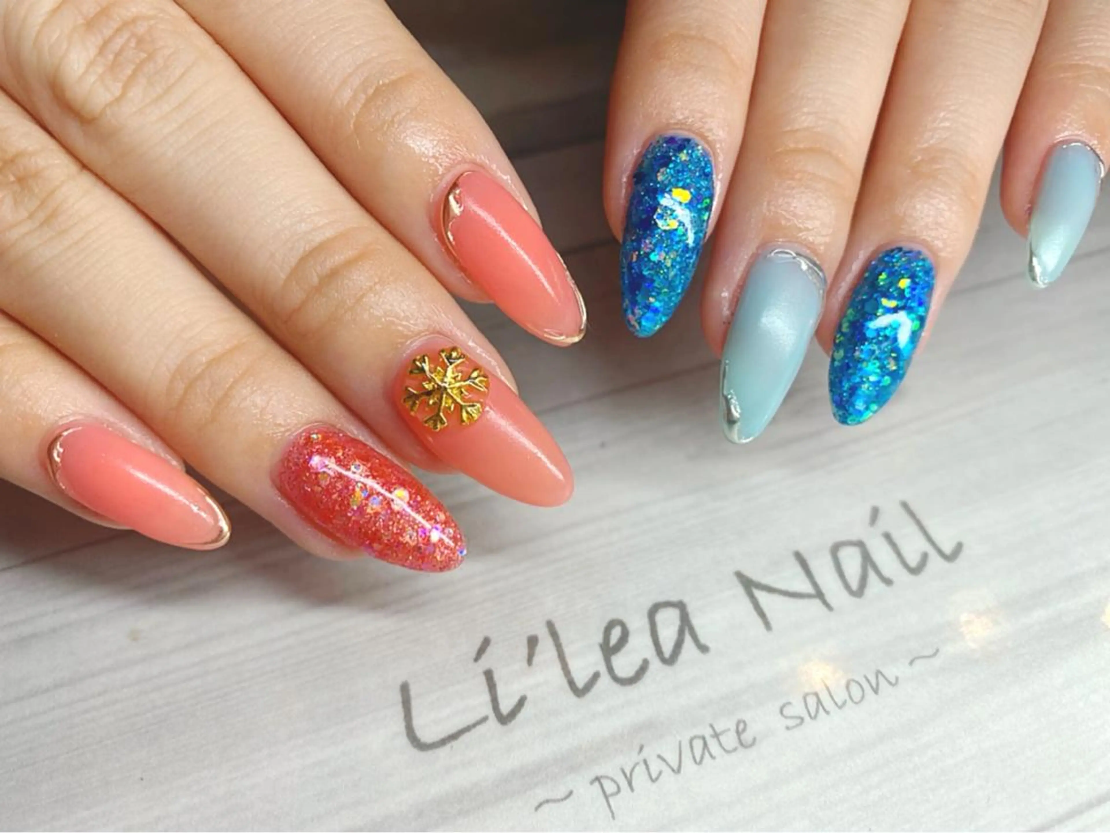 ネイル Li'leaNail AINAのネイルデザイン