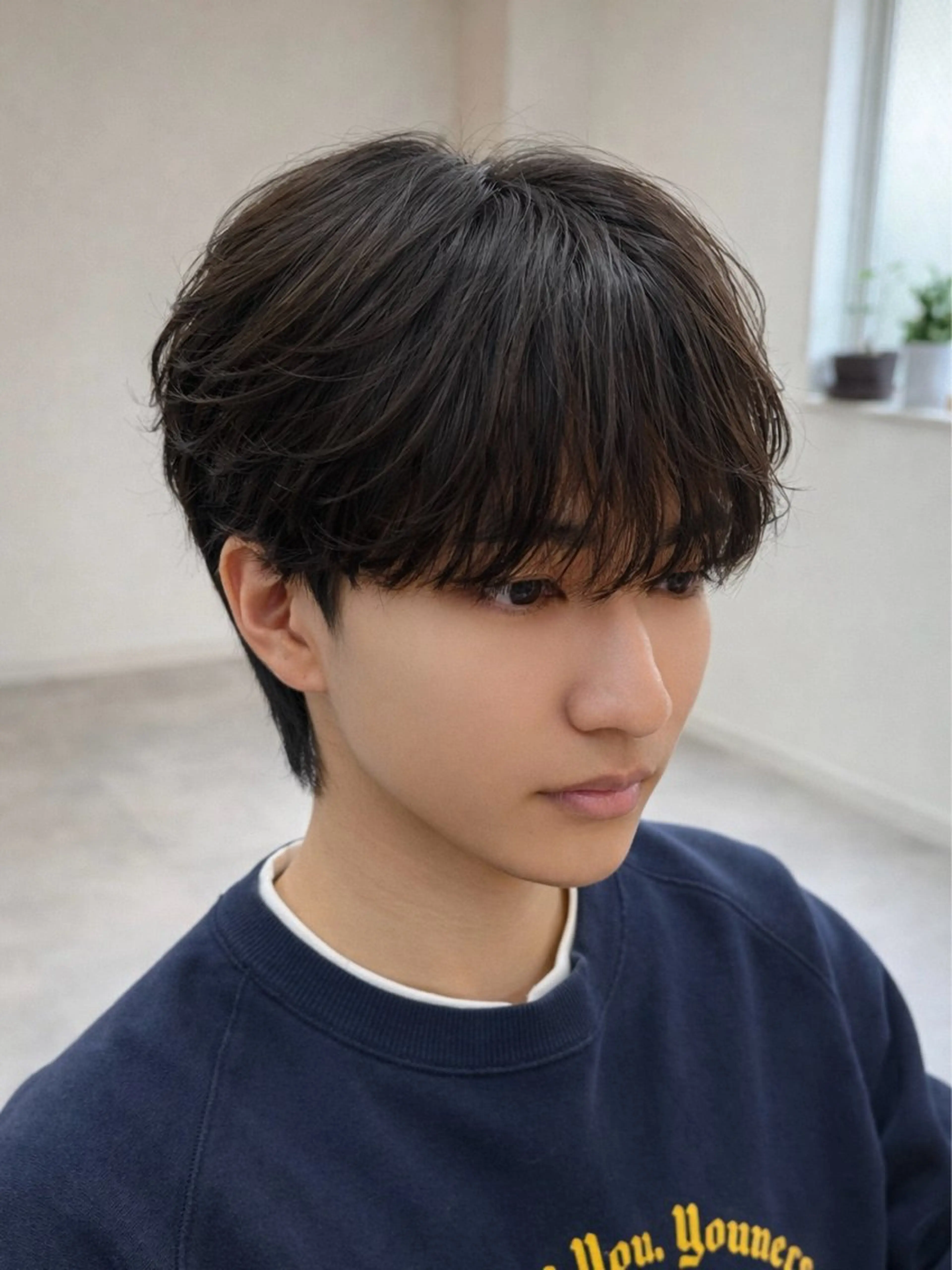 メンズ カット パーマ 韓国ヘア特化/ メンズパーマ/下田のヘアスタイル