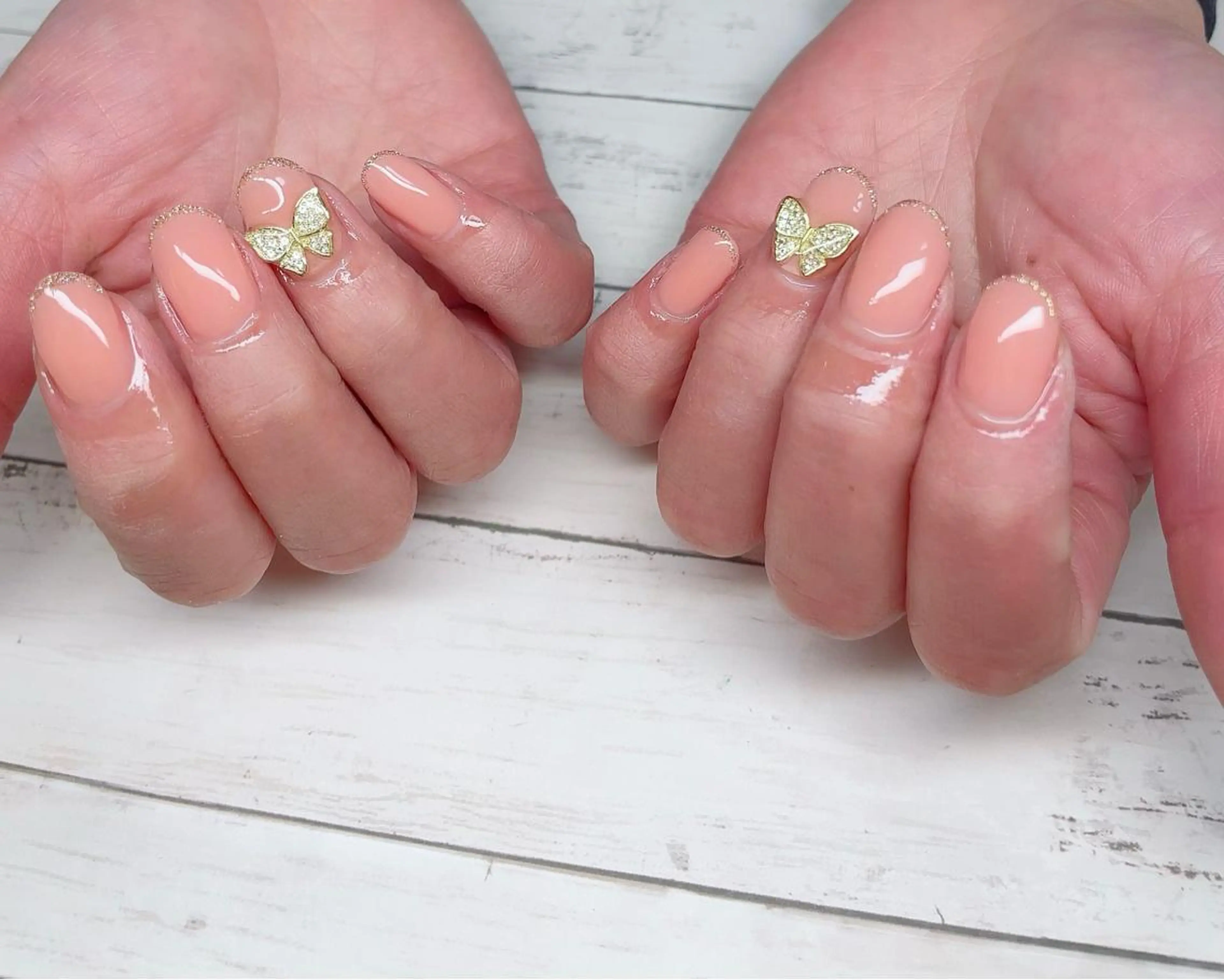 ミディアム ネイル ラメ(グリッター) 春ネイル Nail_by N1のネイルデザイン