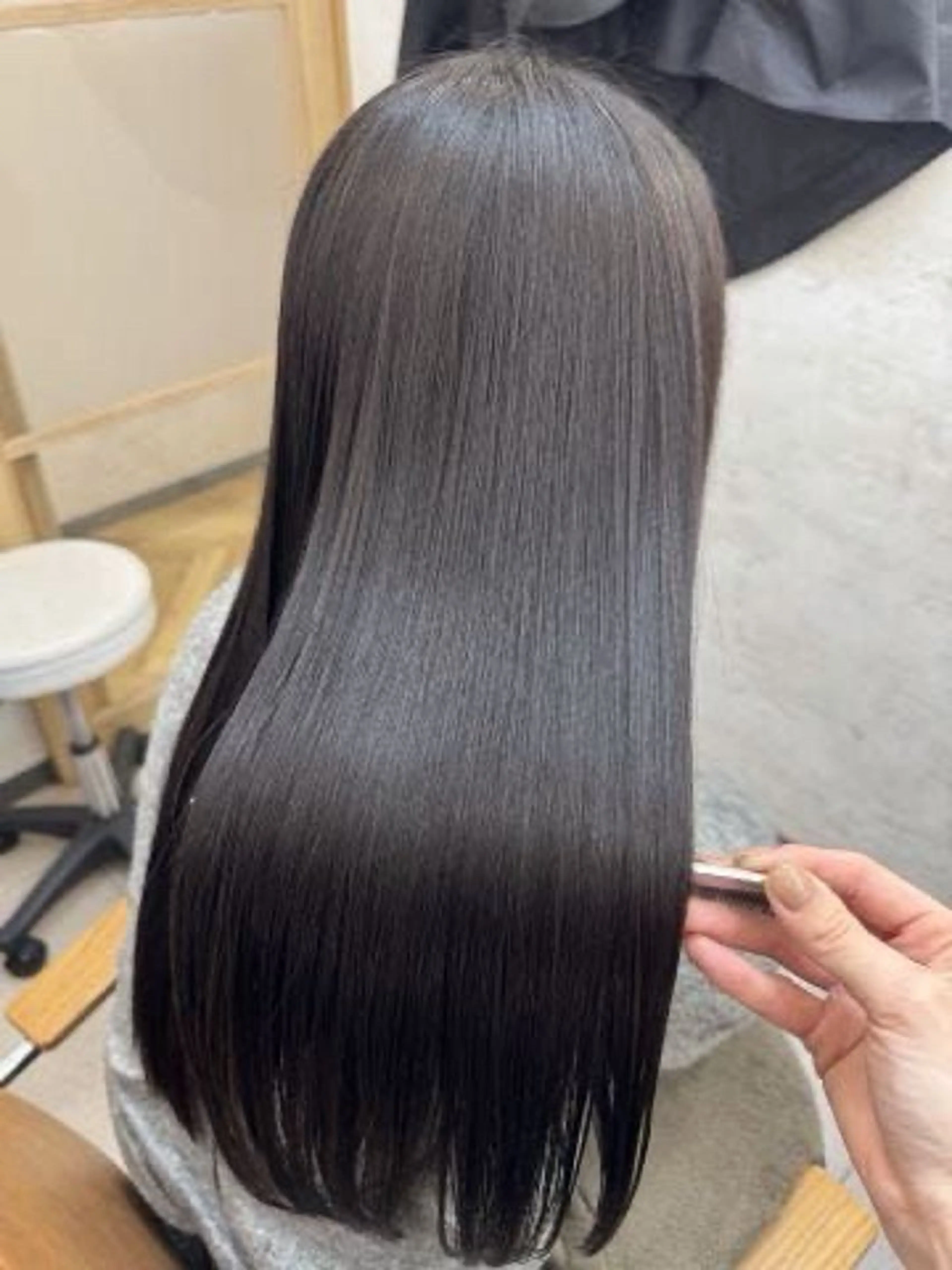 縮毛矯正 niko_saga_hairmake所属・アヤカ （AYAKA）のヘアスタイル