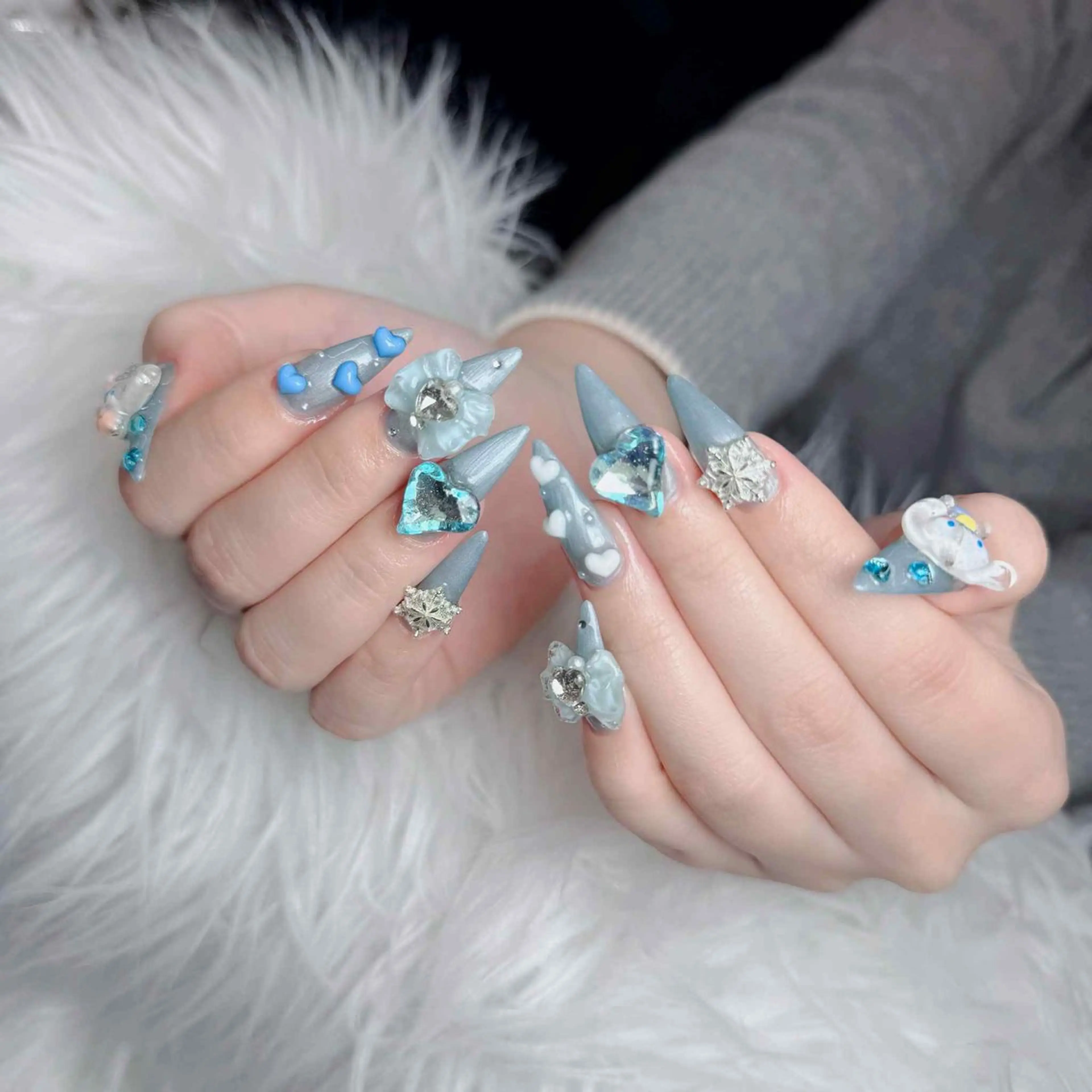 ネイル アートネイル 持ち込み ハンドネイル Lenie Nail Salonのネイルデザイン