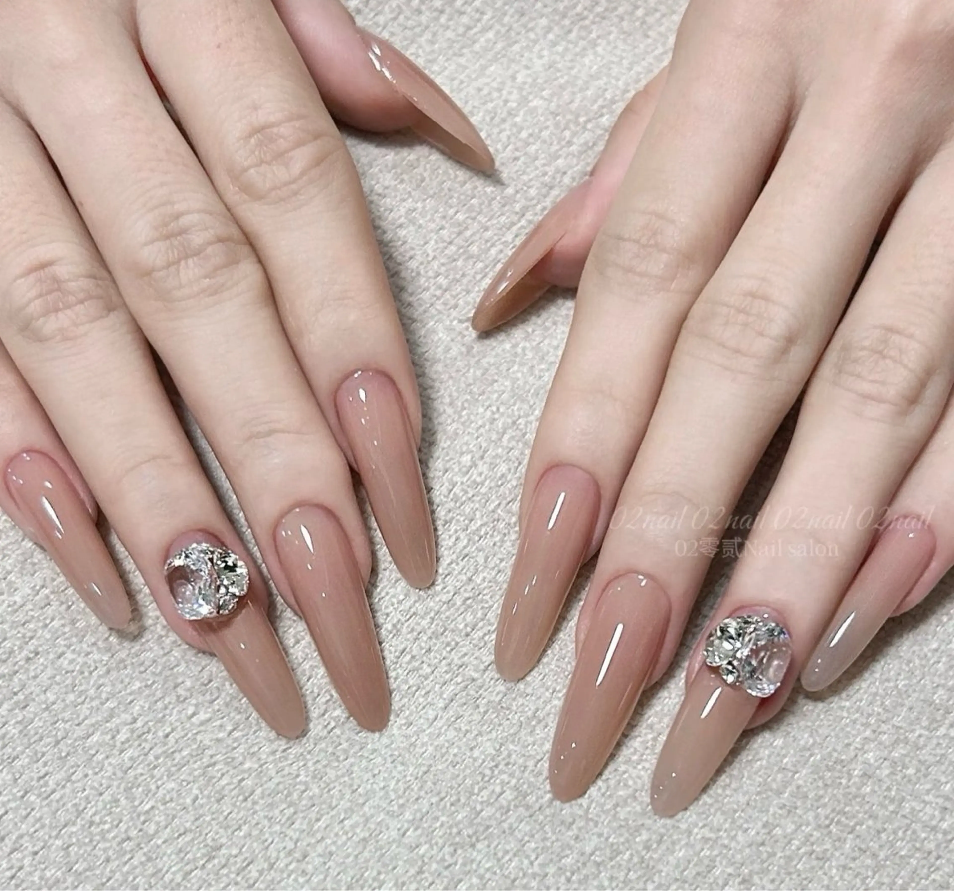 ネイル ハンドネイル 星 あみのネイルデザイン