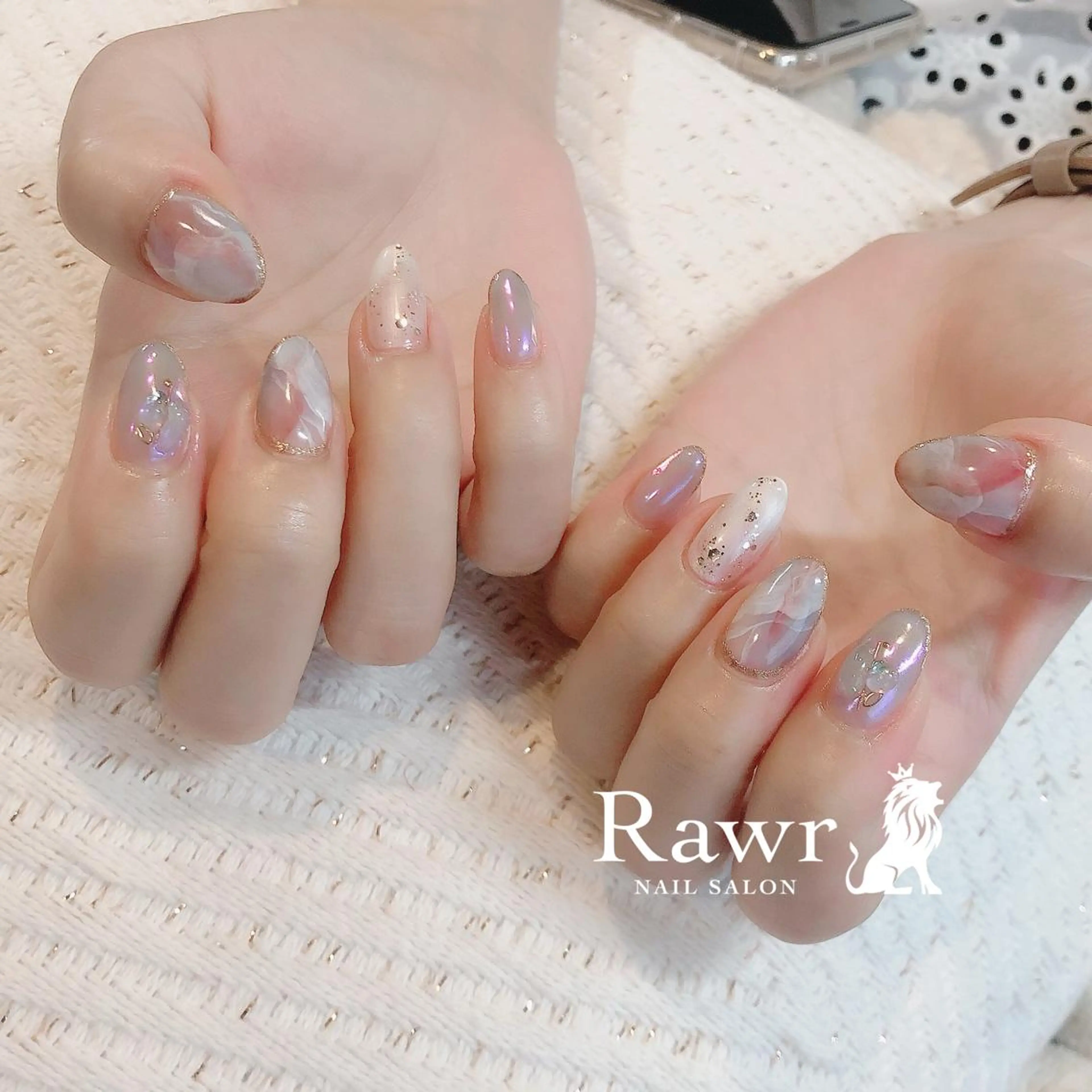 ネイル ハンドネイル Rawr / saoriのネイルデザイン