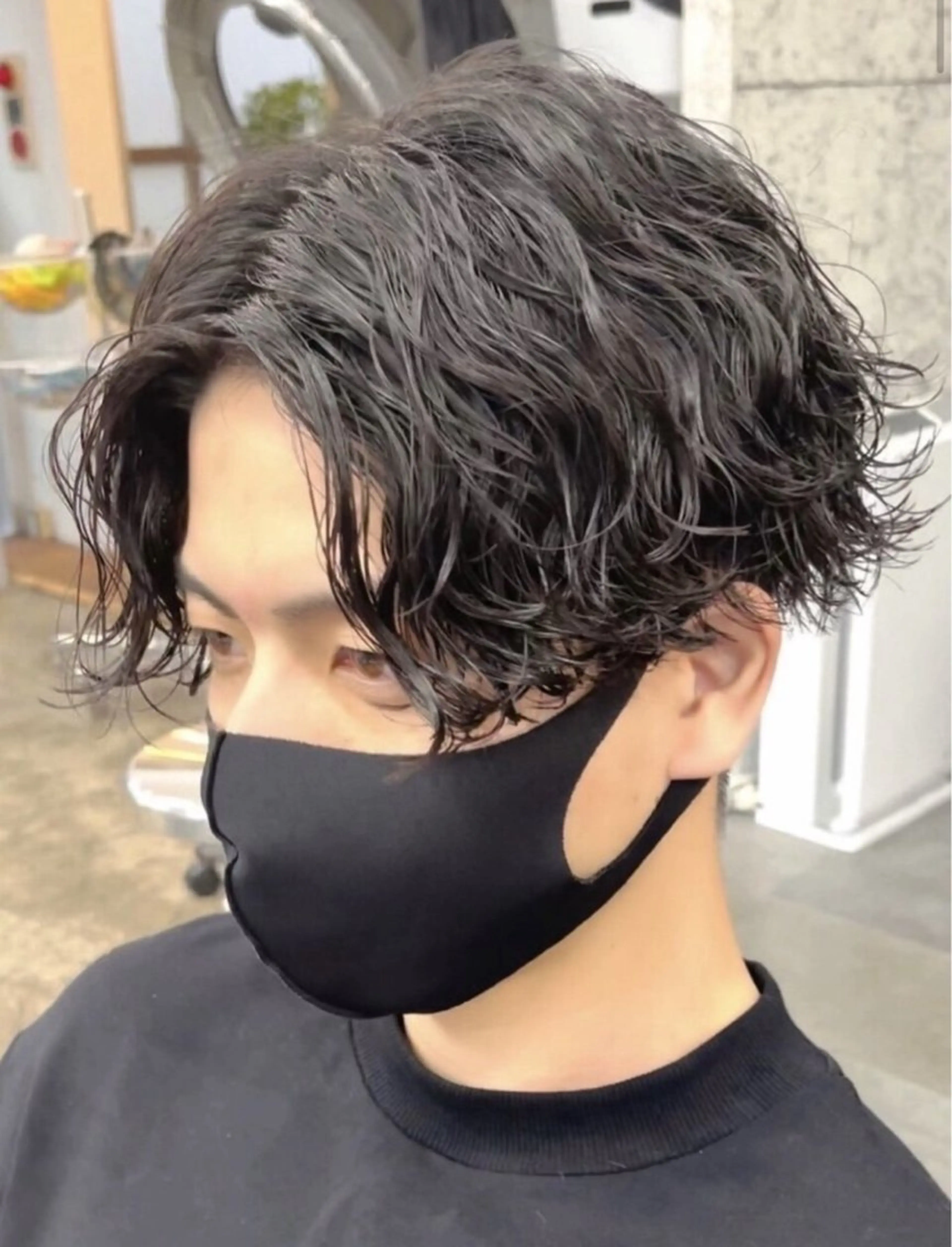 パーマ メンズ メンズパーマ [メンズパーマ特化] 棚橋大翔のヘアスタイル