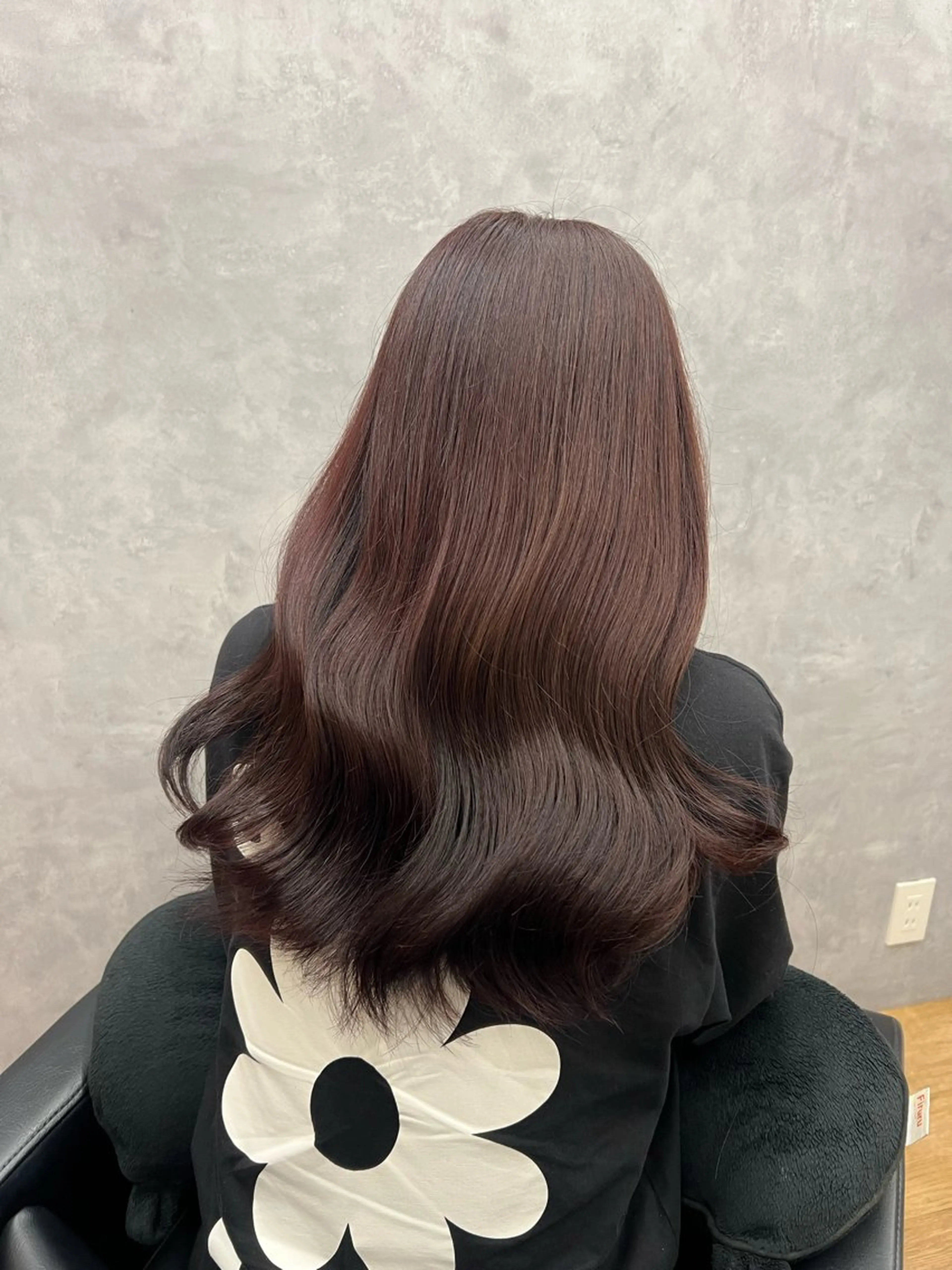 カラー ブリーチ ブラウンカラー ブリーチなしカラー ピンクカラー miha HARVEYのヘアスタイル