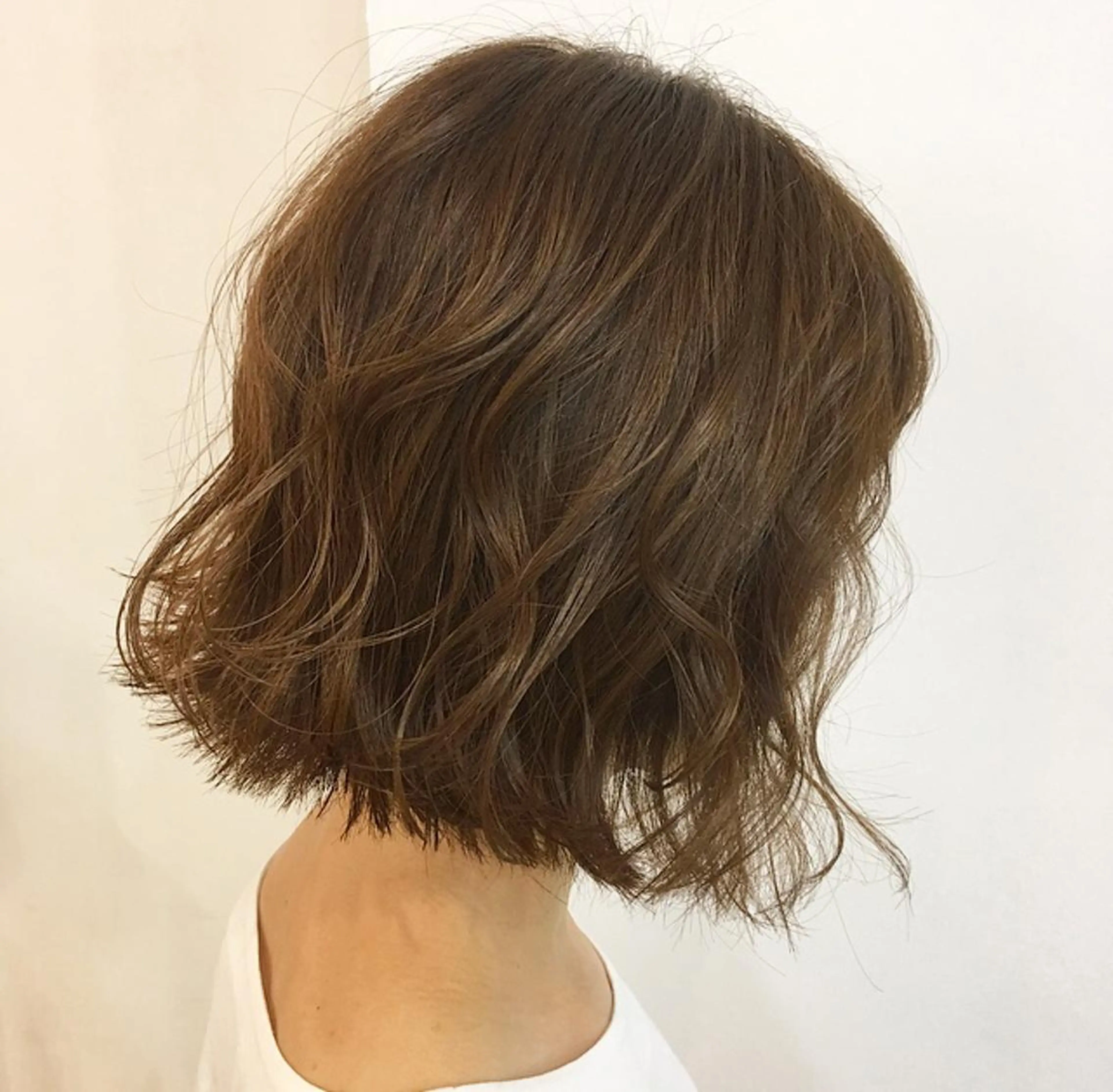 ミディアム カラー ヘアアレンジ ブラウンカラー オレンジ オレンジブラウン ヘアカラー トリートメント fit /HONOKAのヘアスタイル