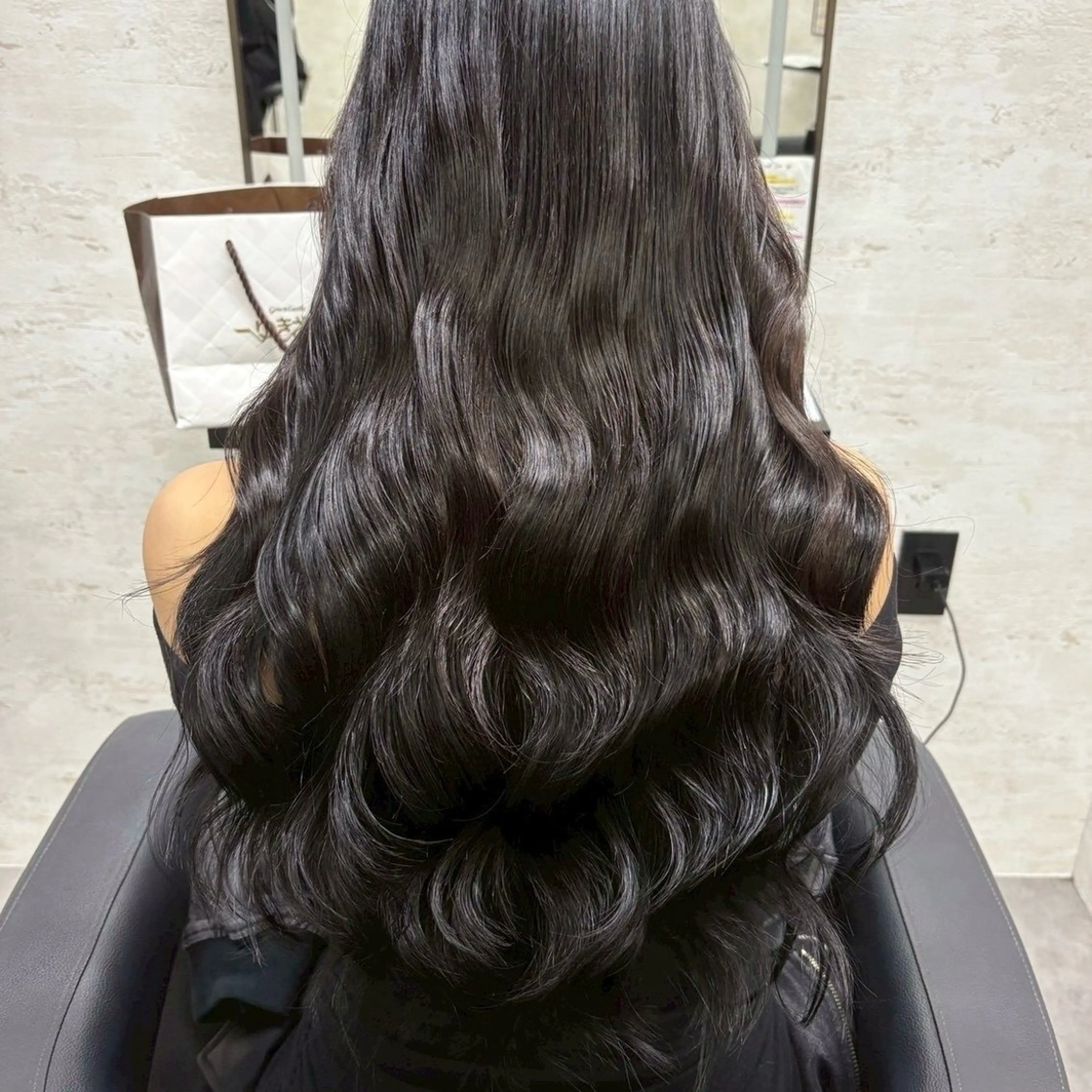 ロング エクステ エクステ・レイヤ ーカット松下宗翔のヘアスタイル