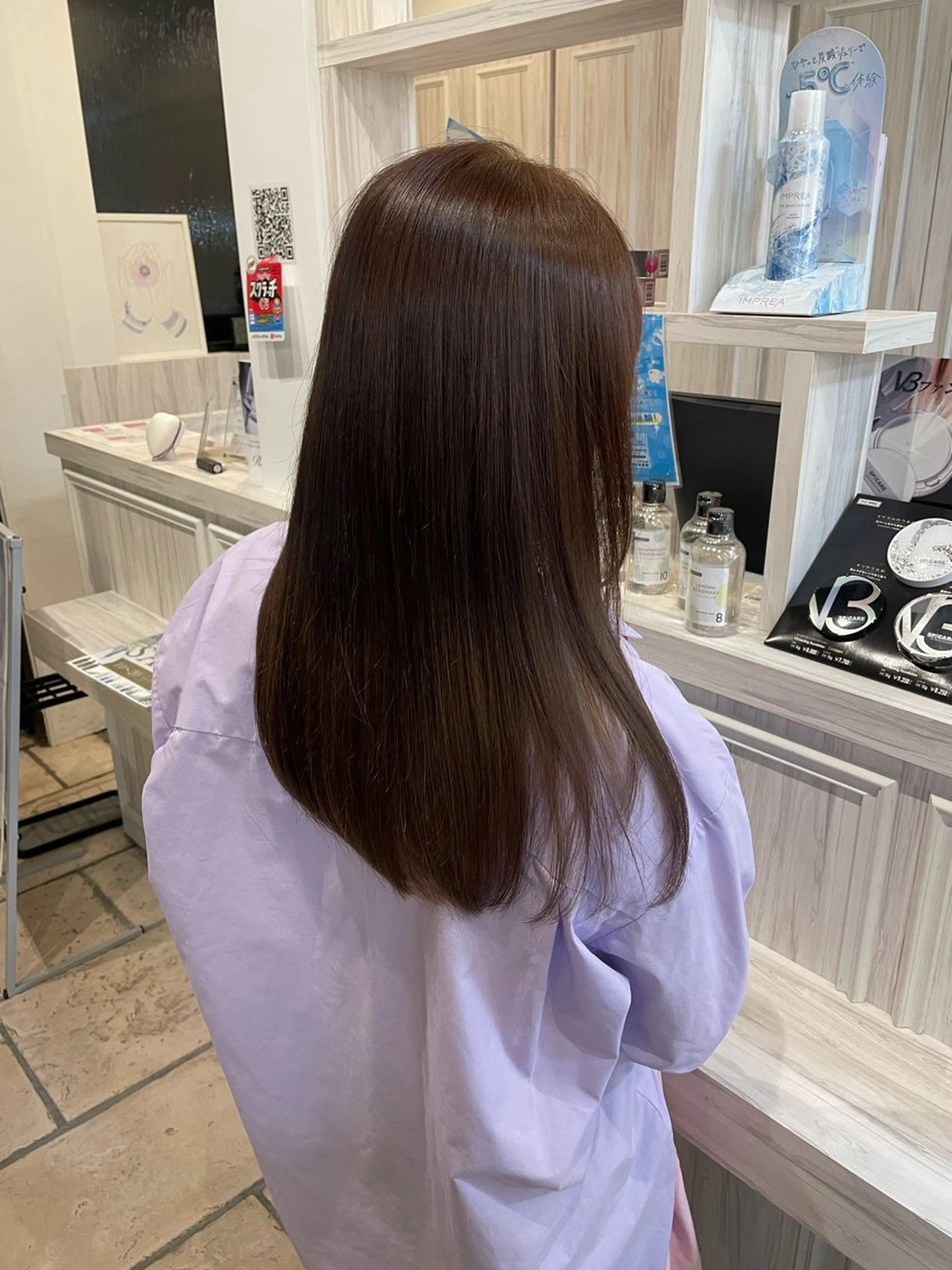 ミディアム Yamaoka Mikuのヘアスタイル