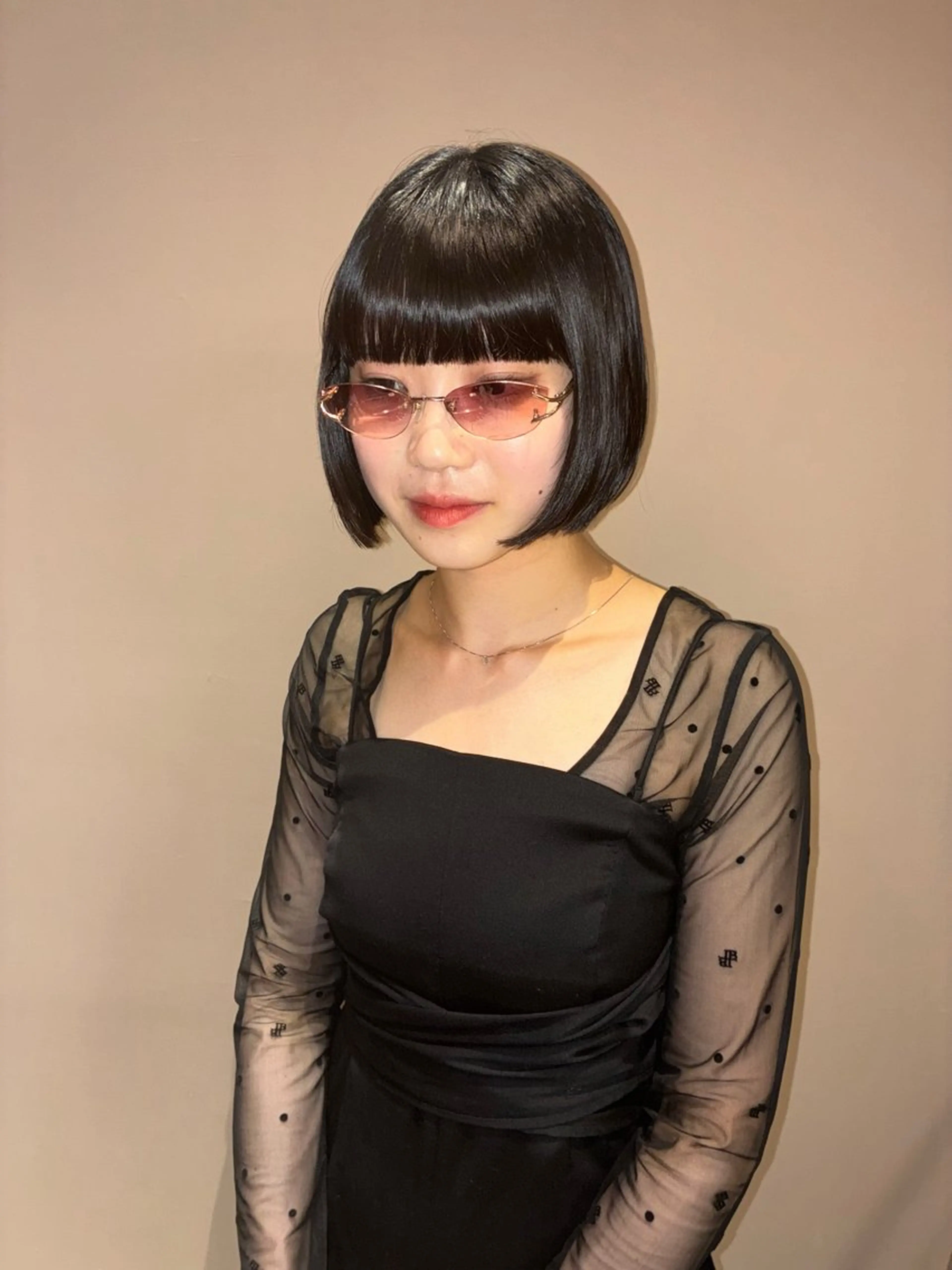 ショート カット ヘアカラー トリートメント 中目黒🪡 yukaのヘアスタイル