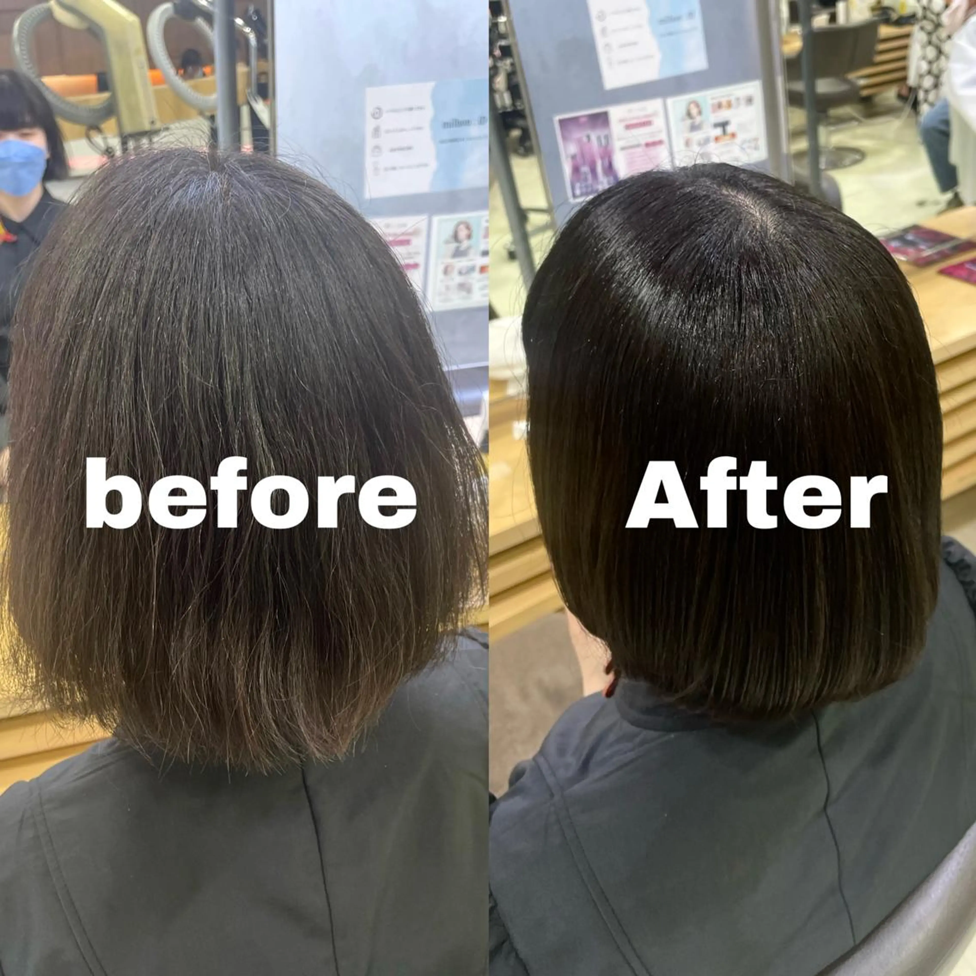 ショート 髪質改善 トリートメント Hina🧵/恵比寿 中目黒/透明感カラーのヘアスタイル