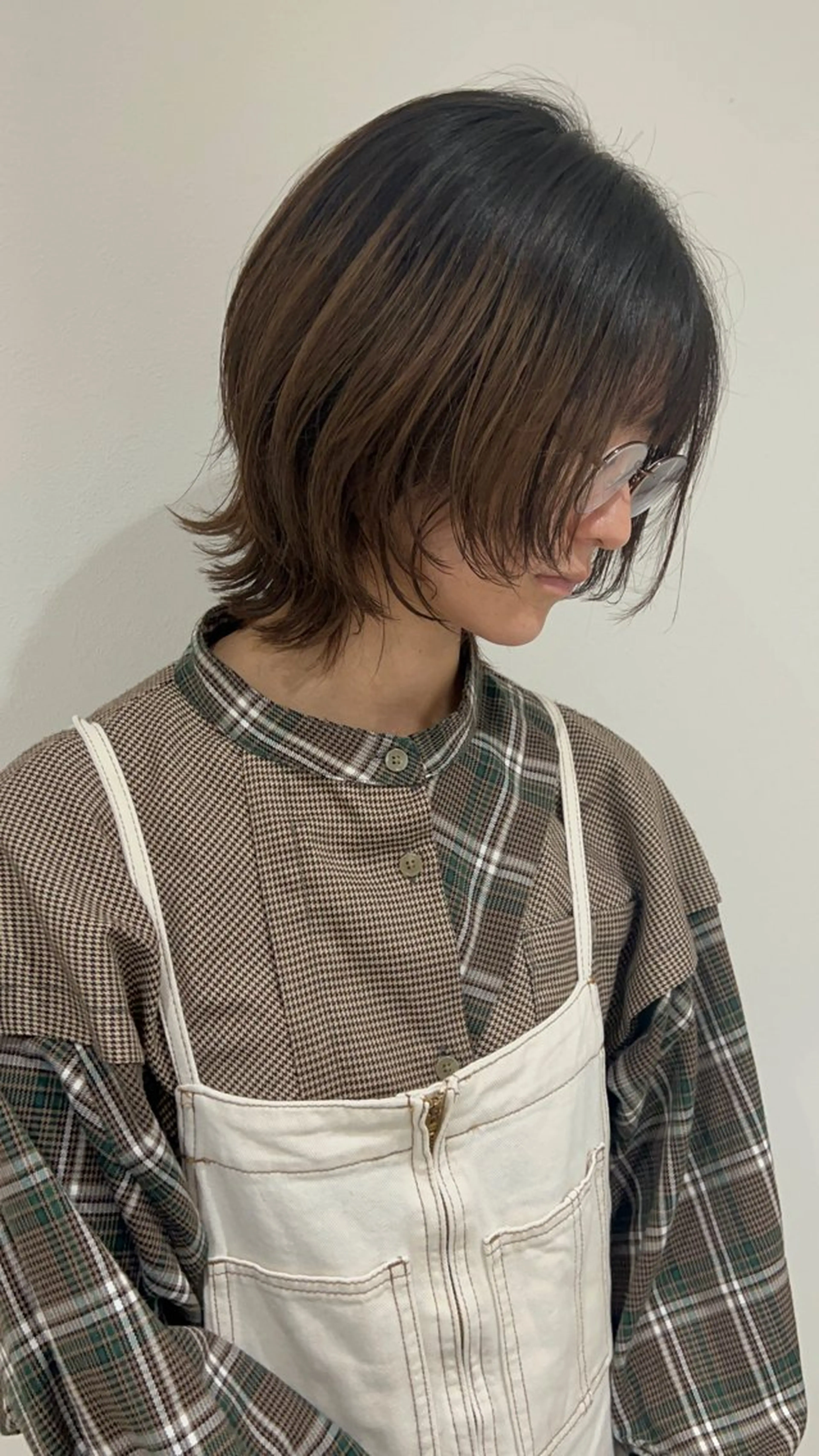 ミディアム カラー デザインカラー インナーカラー レイヤーカット 小顔カット ウルフカット 🐺青木光太朗 ウルフ/レイヤー🐺のヘアスタイル