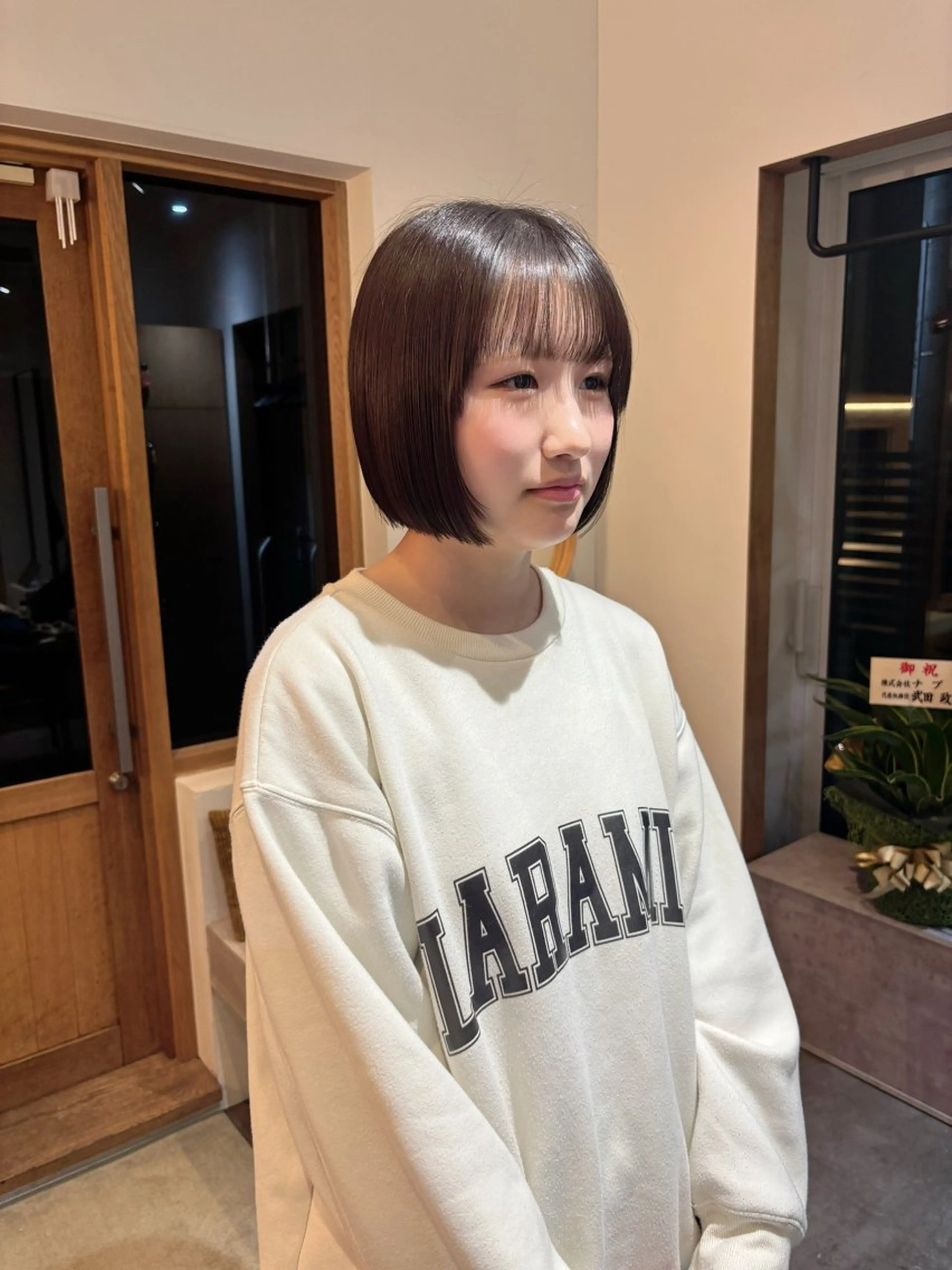 ミディアム ボブ 🍑きょうか 髪質改善/鎌倉🐻のヘアスタイル